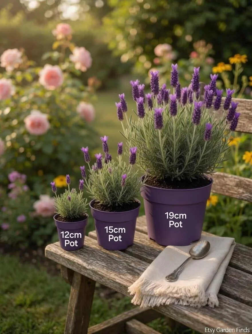 French Lavender Plant in 10, 15 & 19cm Pot