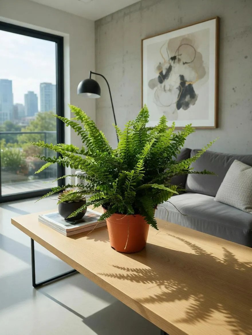 Boston Fern | Live Indoor Houseplant in 12cm & 17cm Nursery Pots