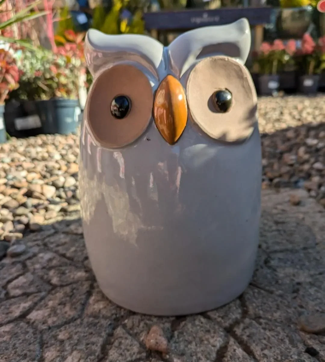 Ceramic Owl Family Garden Ornaments-2.webp