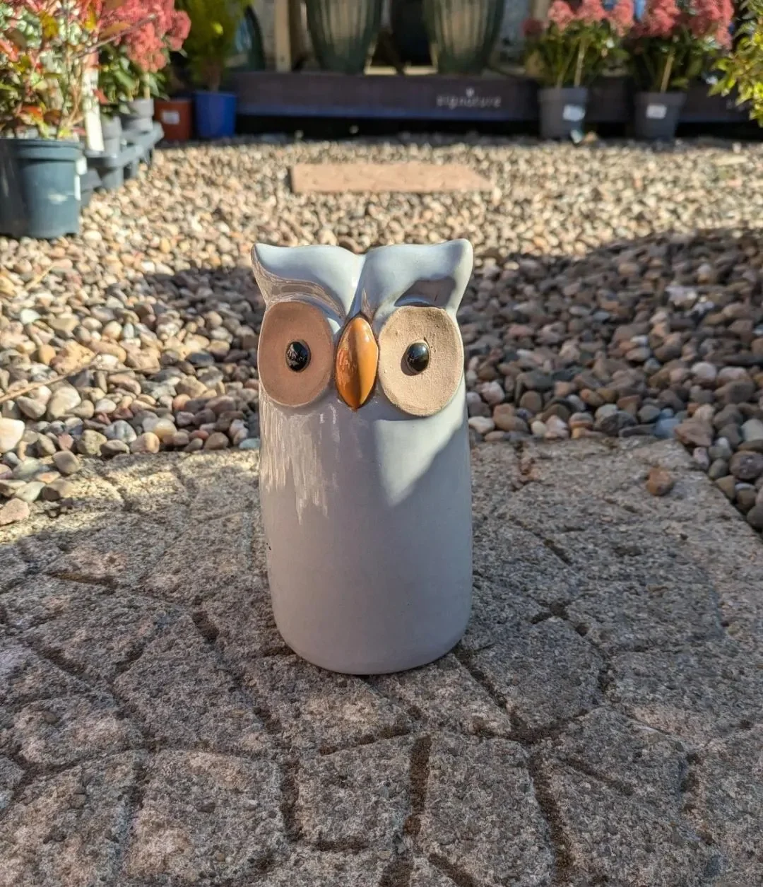 Ceramic Owl Family Garden Ornaments-3.webp