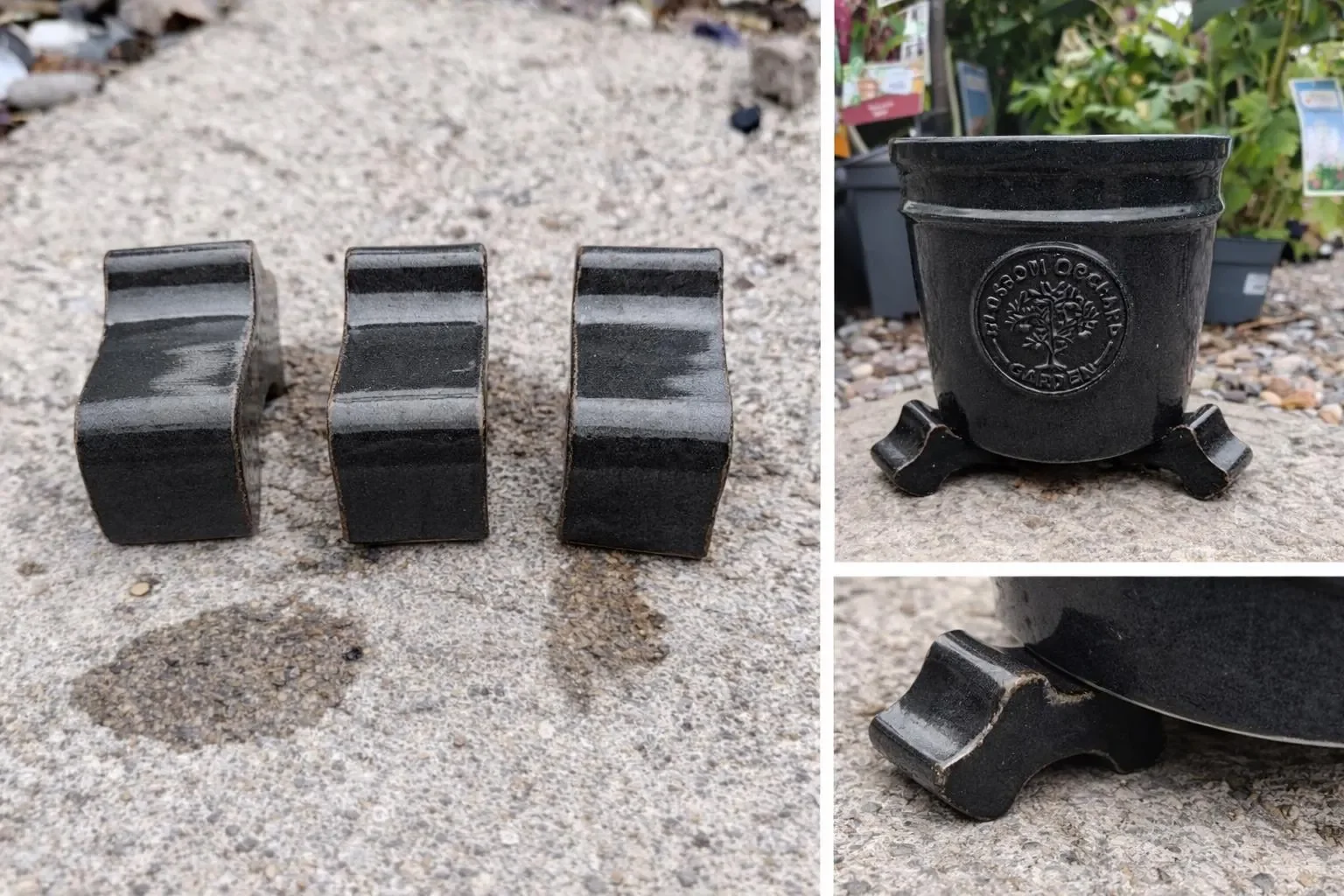 Ceramic Pot Feet-Black.webp