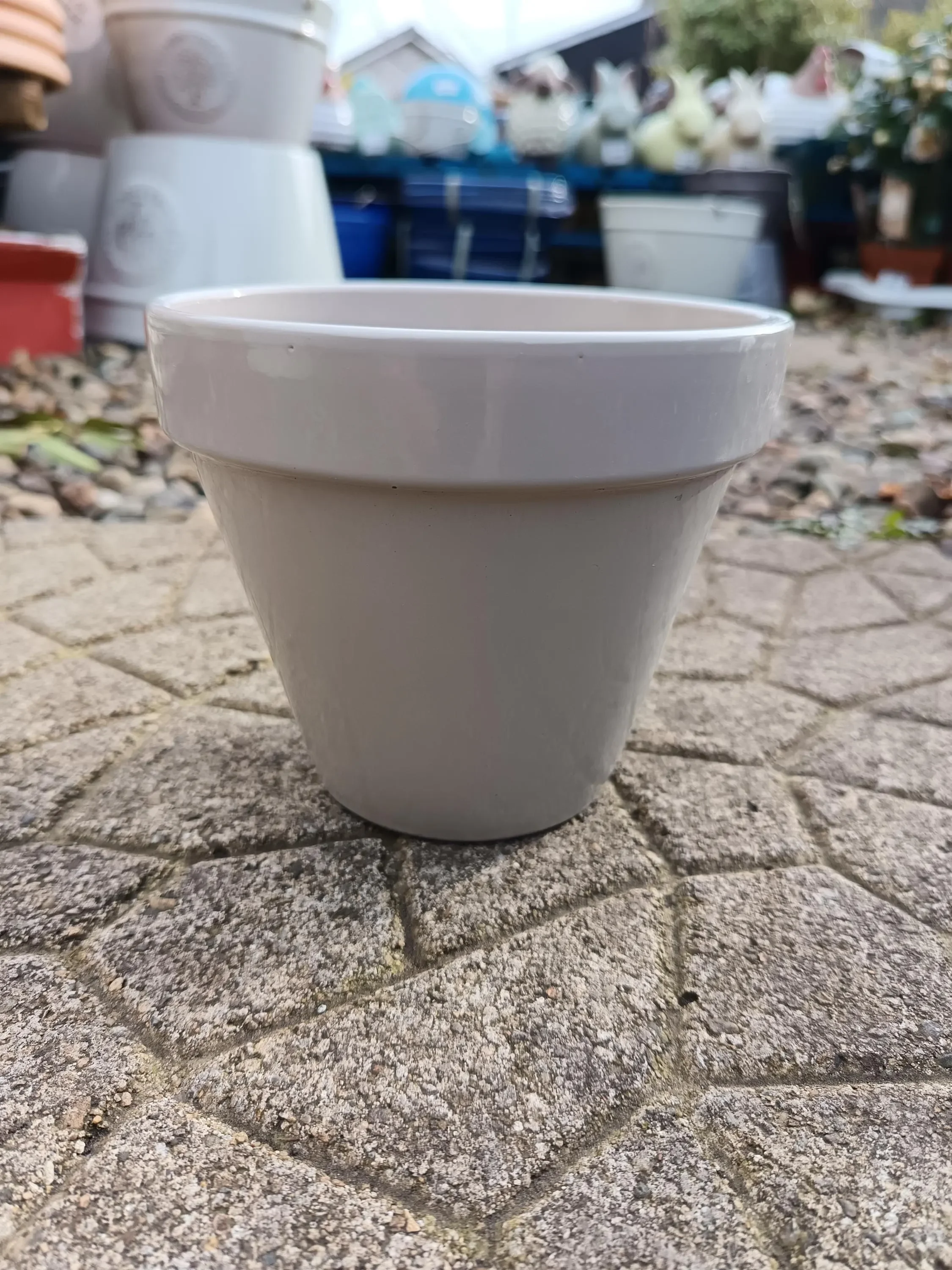 Small Glazed Ceramic Plant Pot-WH.webp