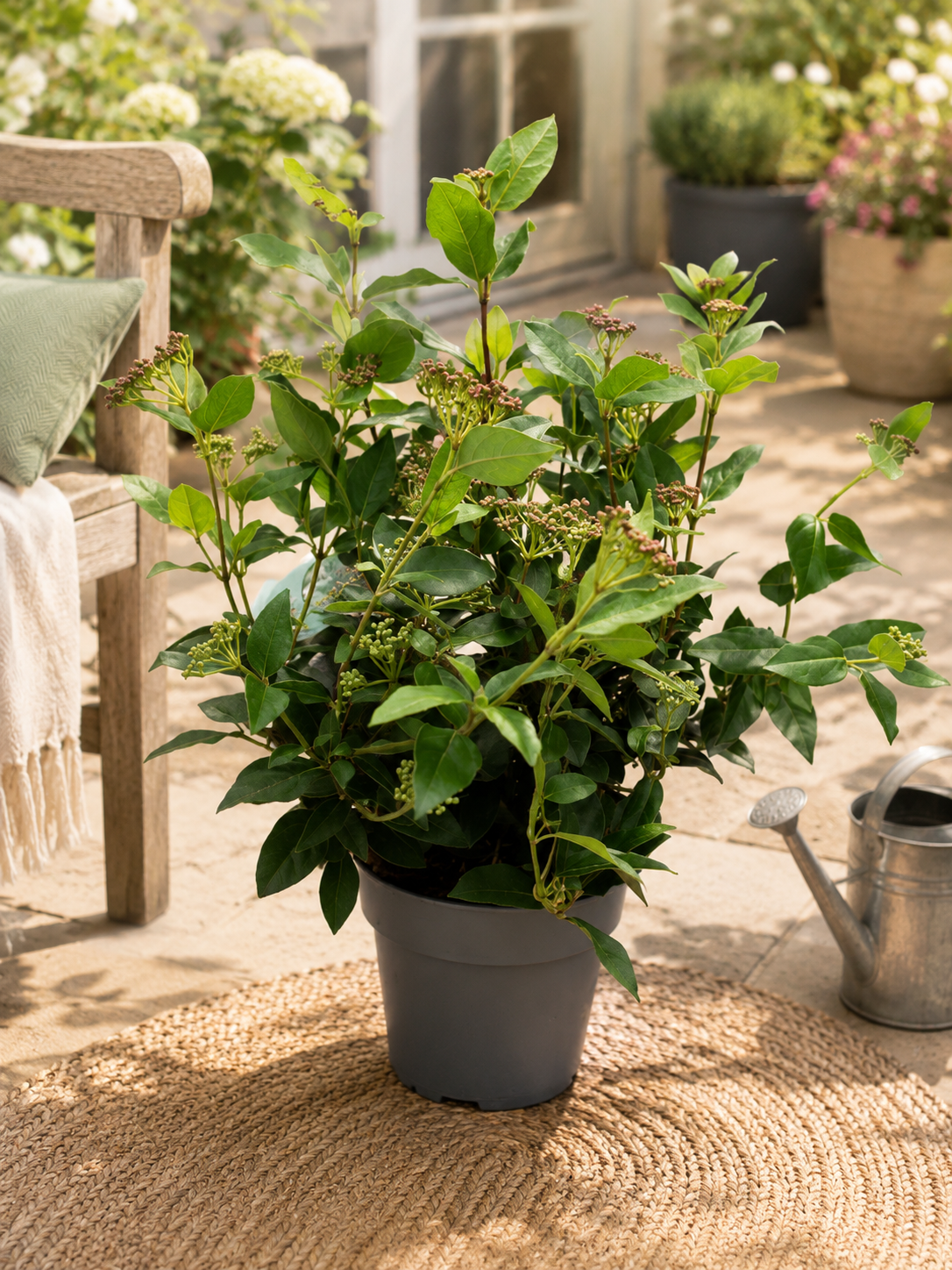 Viburnum Tinus ‘Gwenlillian’ | Compact Evergreen Shrub