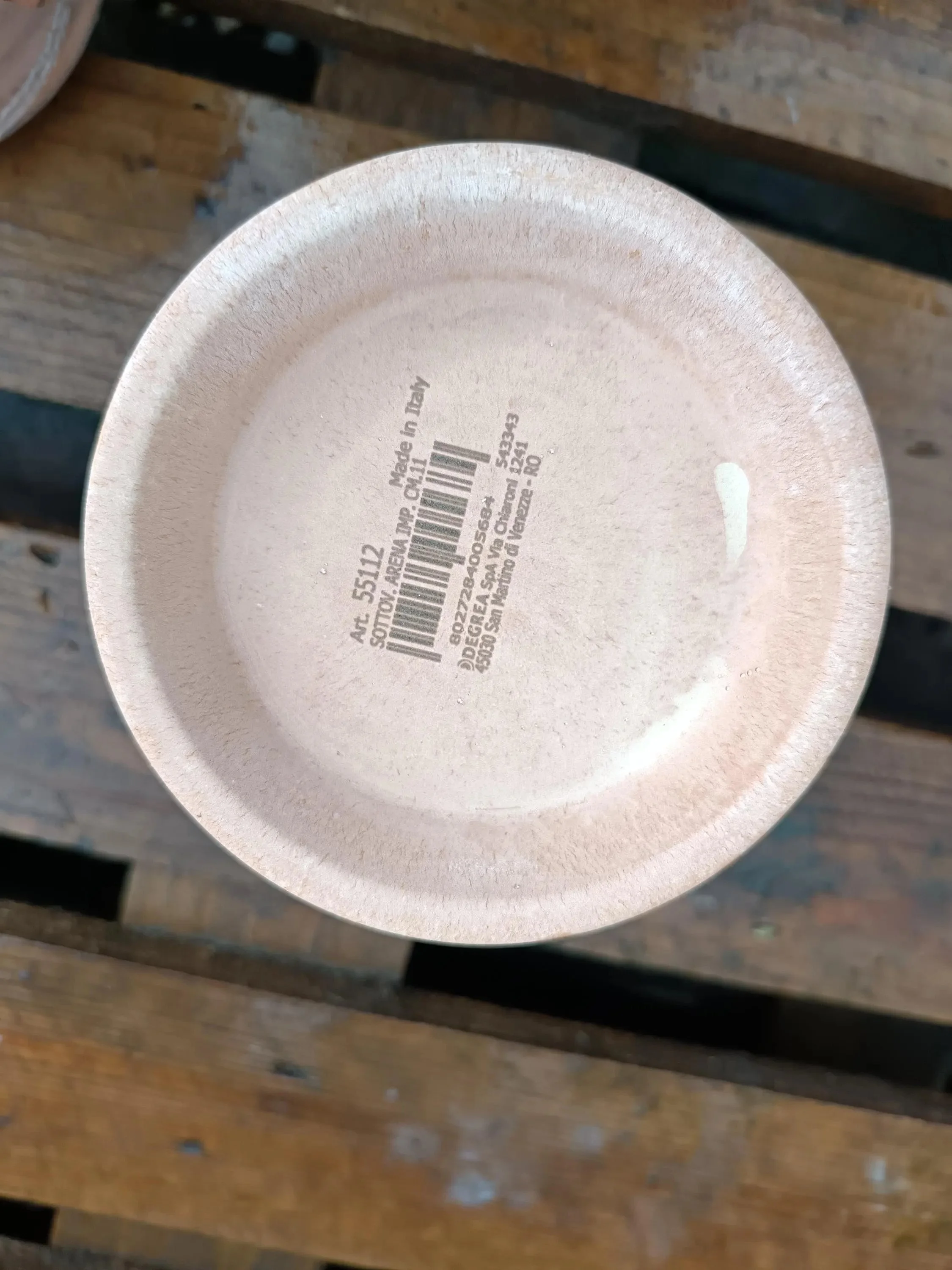 Terracotta Artisan Plant Saucer | Unglazed Clay Pot Tray in Multiple Sizes
