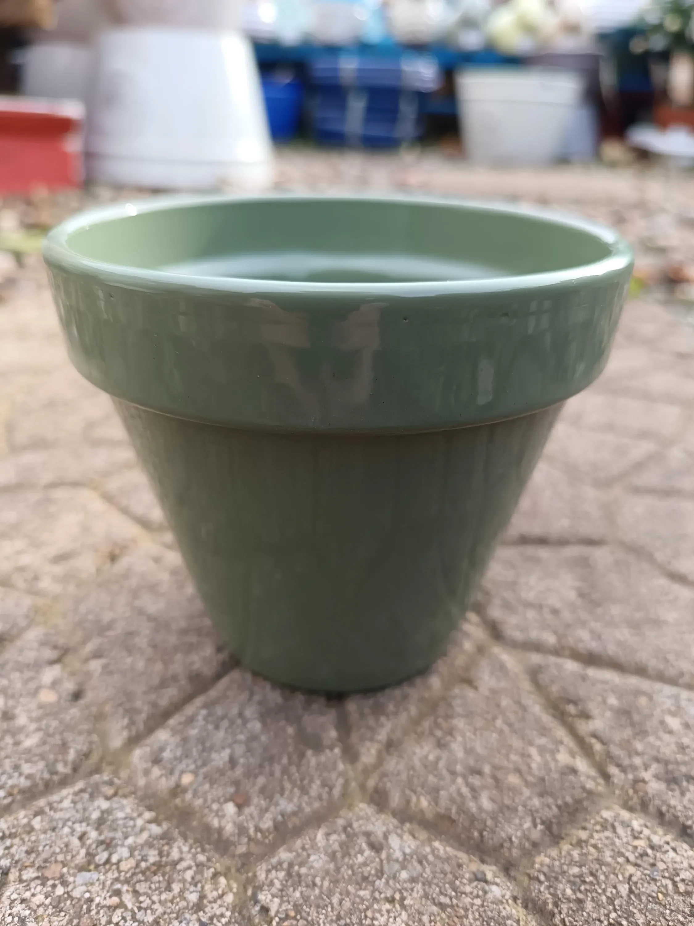Small Glazed Ceramic Plant Pot-GRN.webp