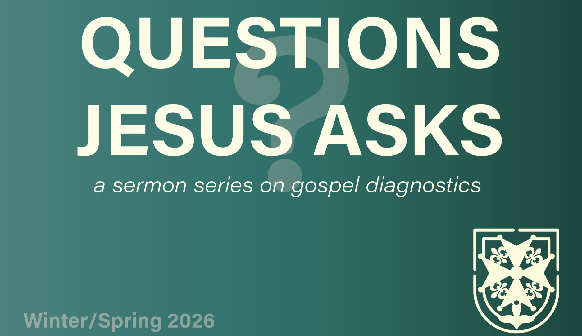 Winter/Spring Sermon Series 2026 - Resurrection Presbyterian Knoxville
