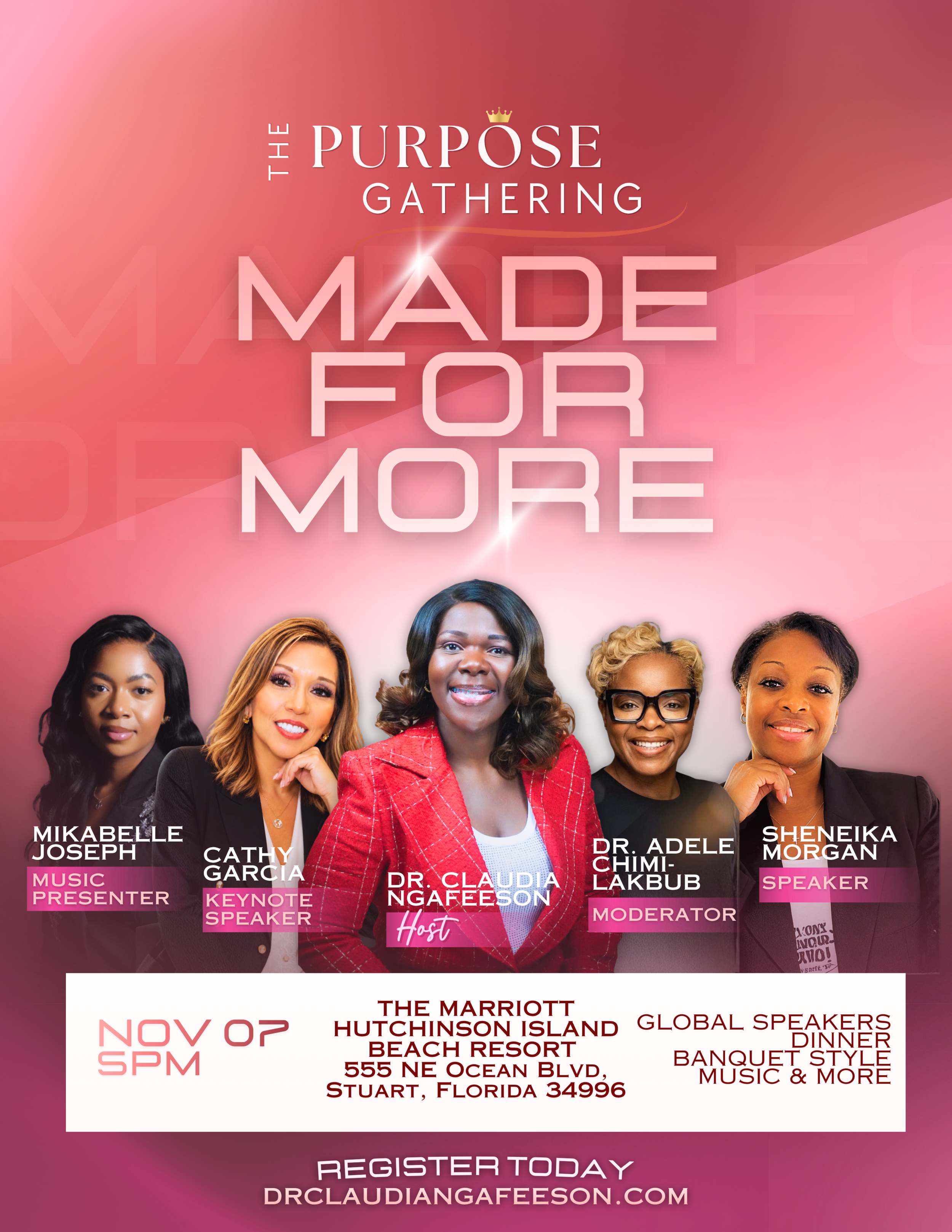 MADE FOR MORE // THE PURPOSE GATHERING
