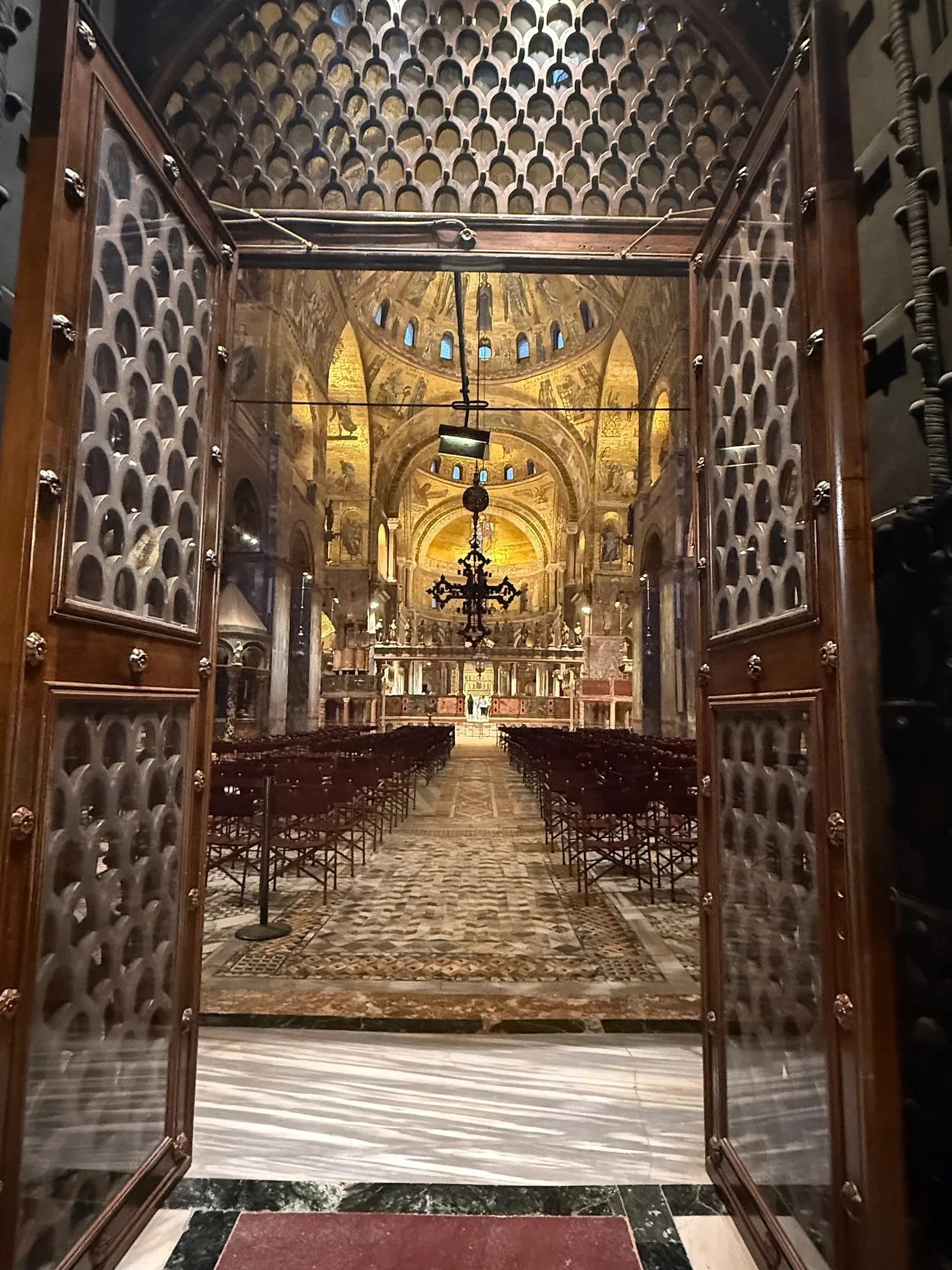 Interior of Saint Mark's Venice