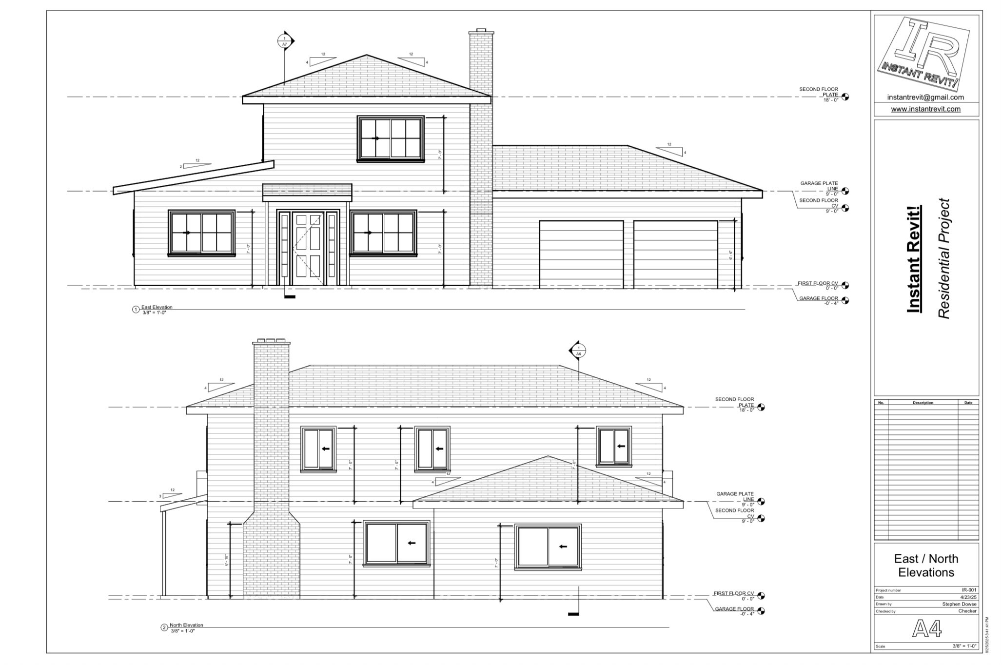 Exterior Elevations