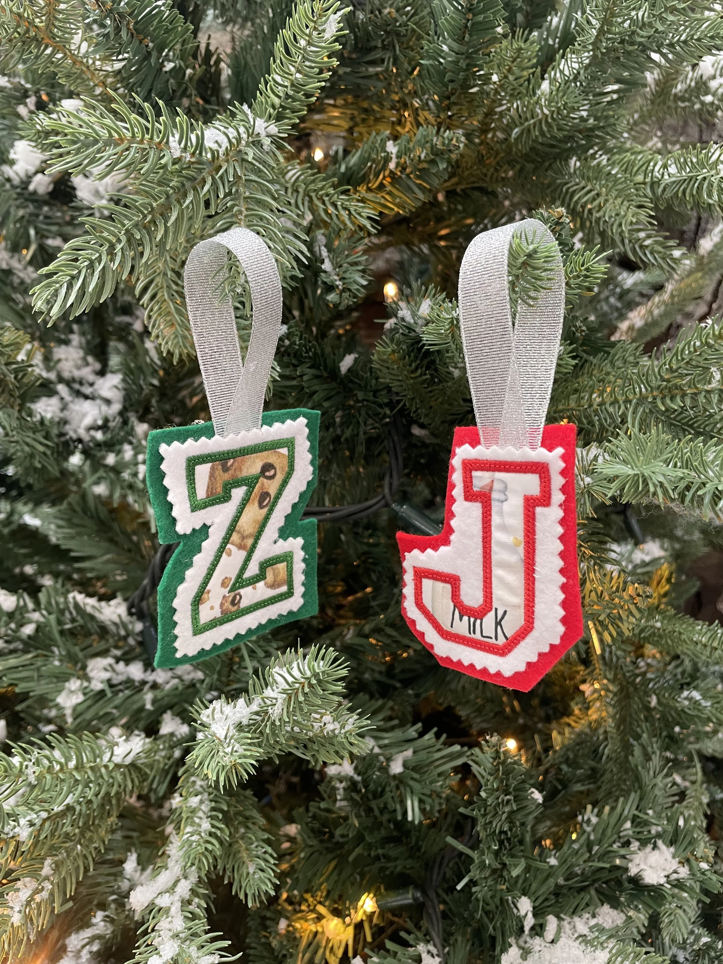 Christmas Decoration - inital letters
