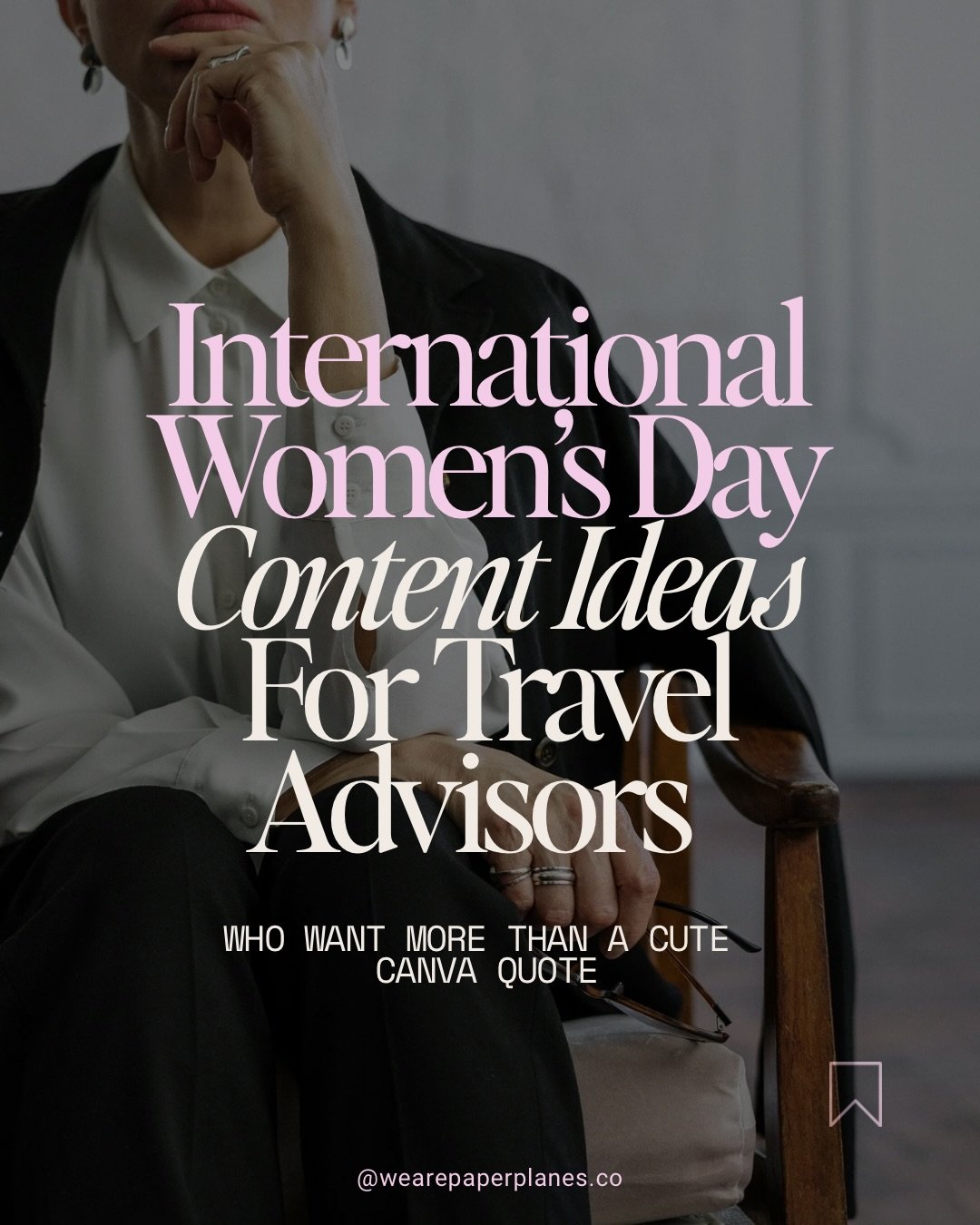 Although, we still love cute Canva quotes! 💁&zwj;♀️🫶

Swipe for some ideas to help craft content related to International Women&rsquo;s Day so that you don&rsquo;t feel like you&rsquo;re just jumping on a trend, but have a voice.

In a saturated lu