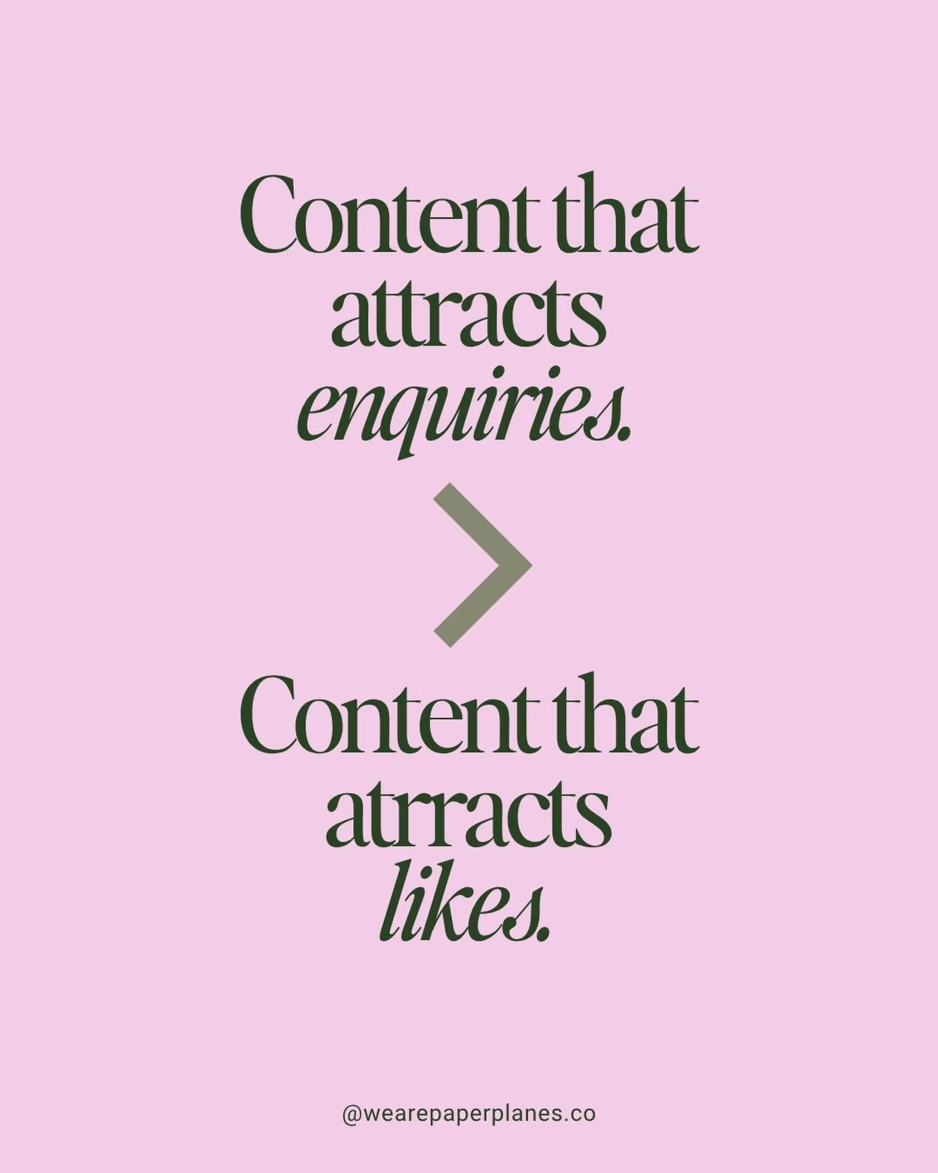 You&rsquo;d have to be made of stone not to care about the likes that your post gets. We totally get it.

But likes don&rsquo;t necessarily equal enquiries. And that&rsquo;s why you&rsquo;re here.

How many of your actual dream clients are there liki