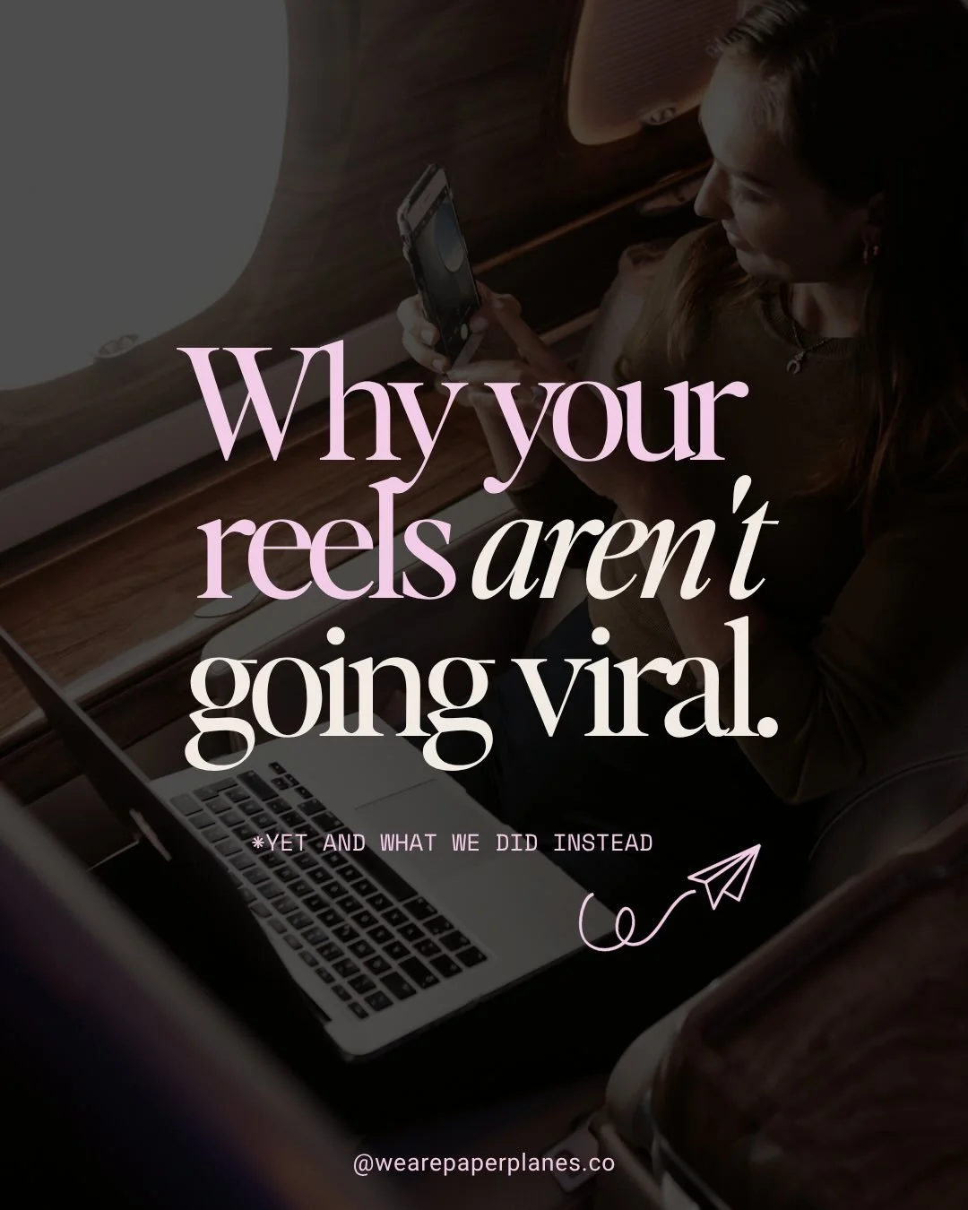 Ok, here&rsquo;s the thing&hellip; if you&rsquo;ve followed us for a while, you&rsquo;ll know we&rsquo;ve always said clients aren&rsquo;t hiring you because you made a trending reel.

And we still stand by that.

But, we were missing part of the str