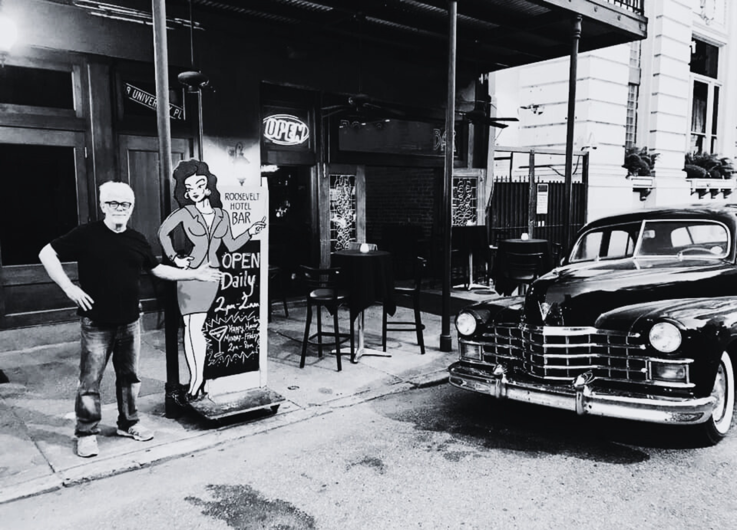 Roosevelt Hotel Bar is family owned and operated in New Orleans for 28 years.