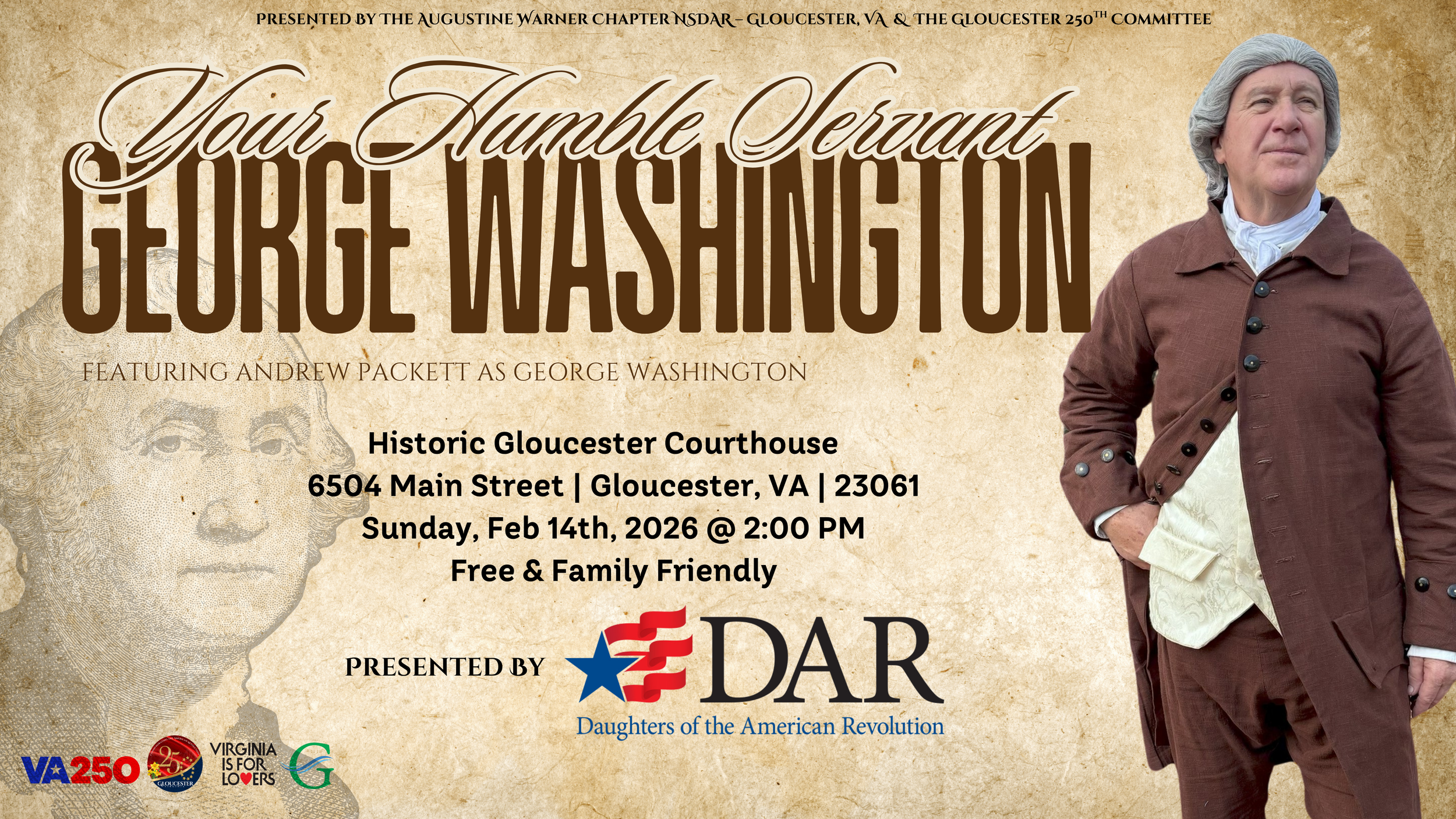 Your Humble Servant George Washington