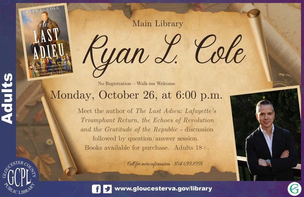 Ryan L Cole , author of The Last Adieu