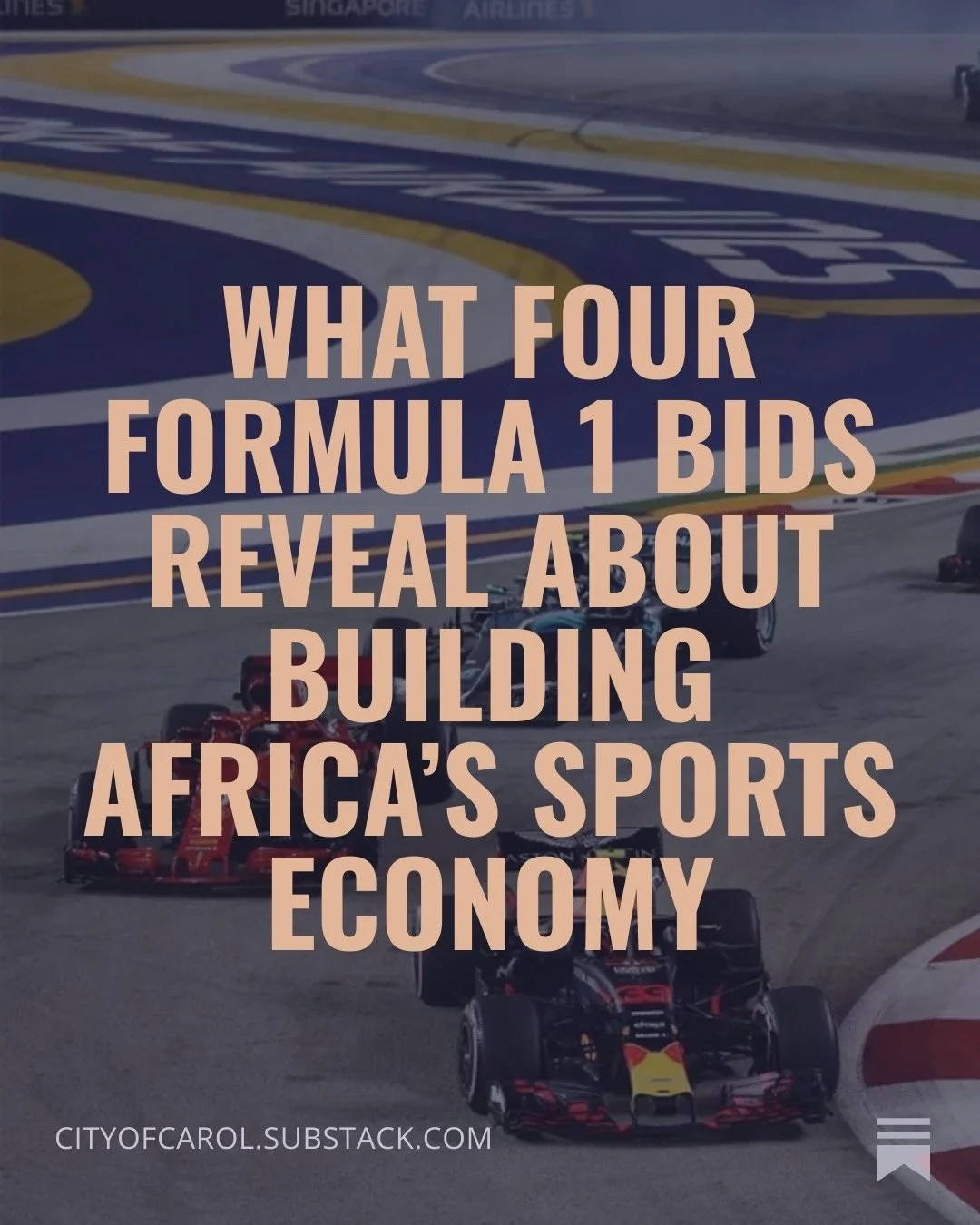 What Four Formula 1 Bids Reveal About Building Africa’s Sports Economy