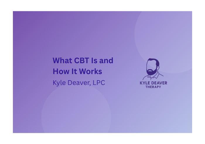What CBT Is and How It Works