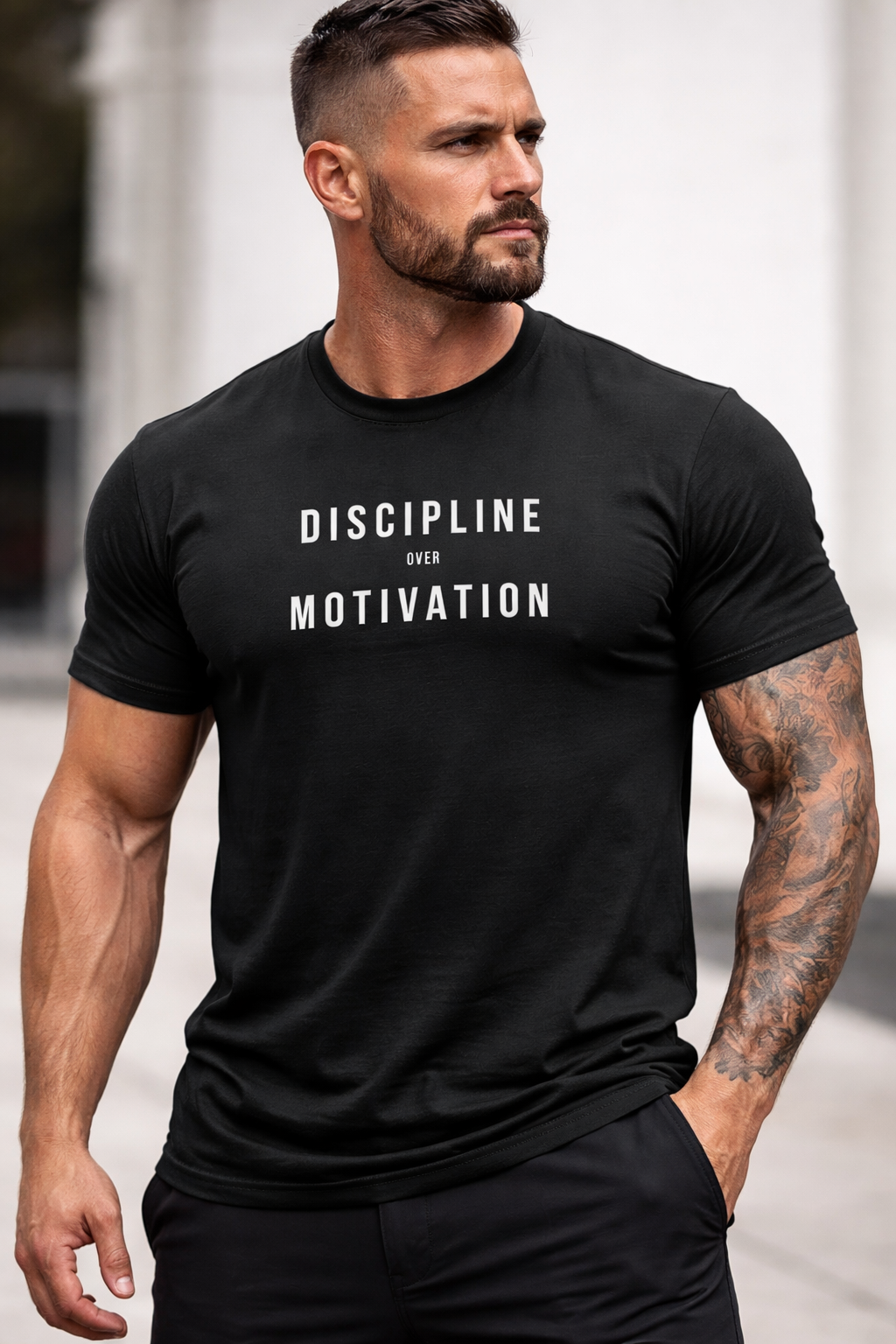 Discipline Over Motivation T Shirt