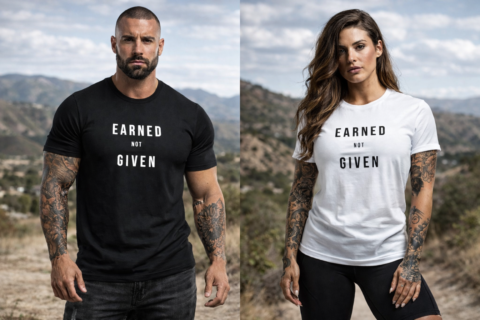 Earned Not Given T Shirt