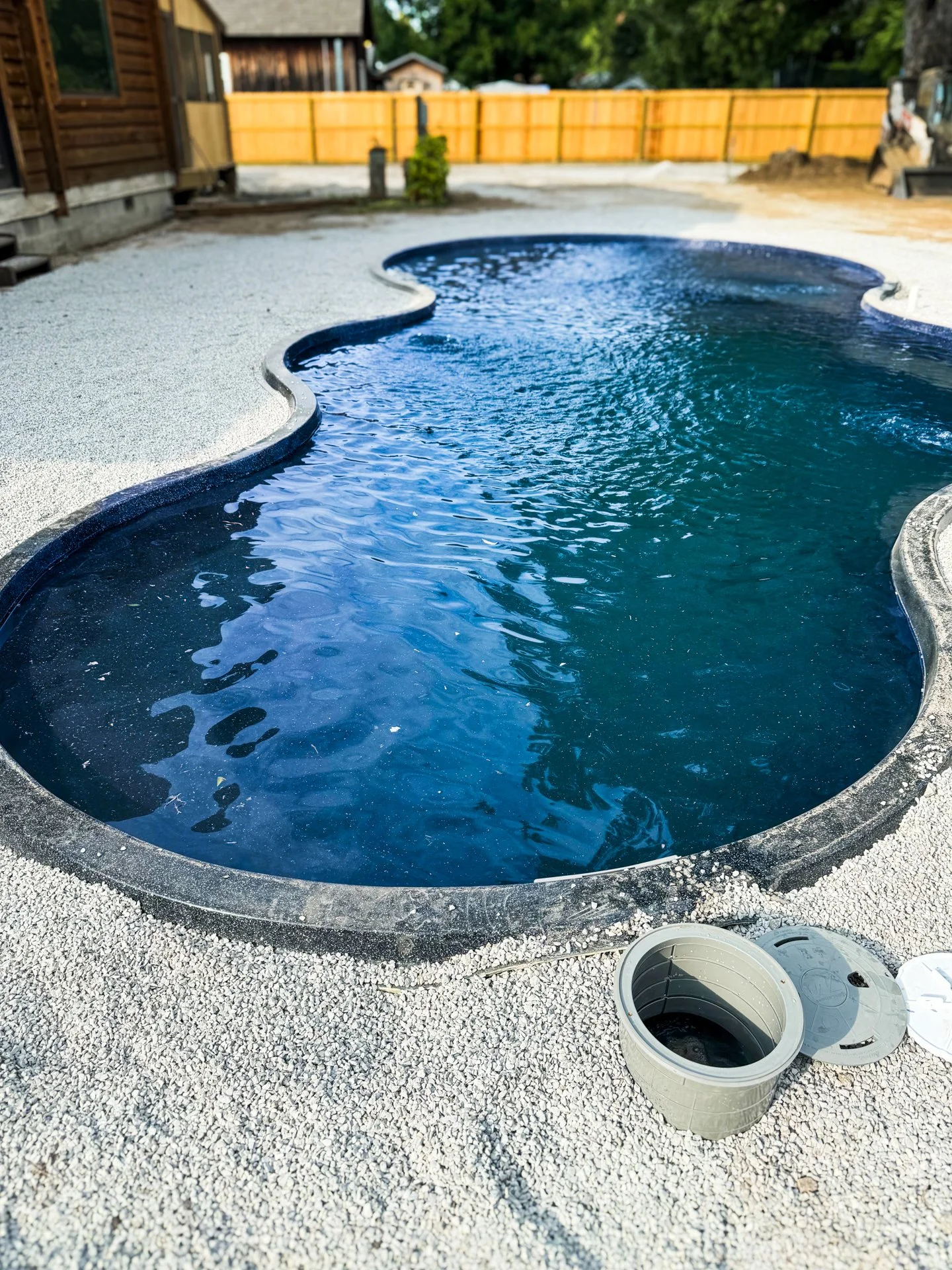 Puerto's Construction Swimming Pool in Webb City