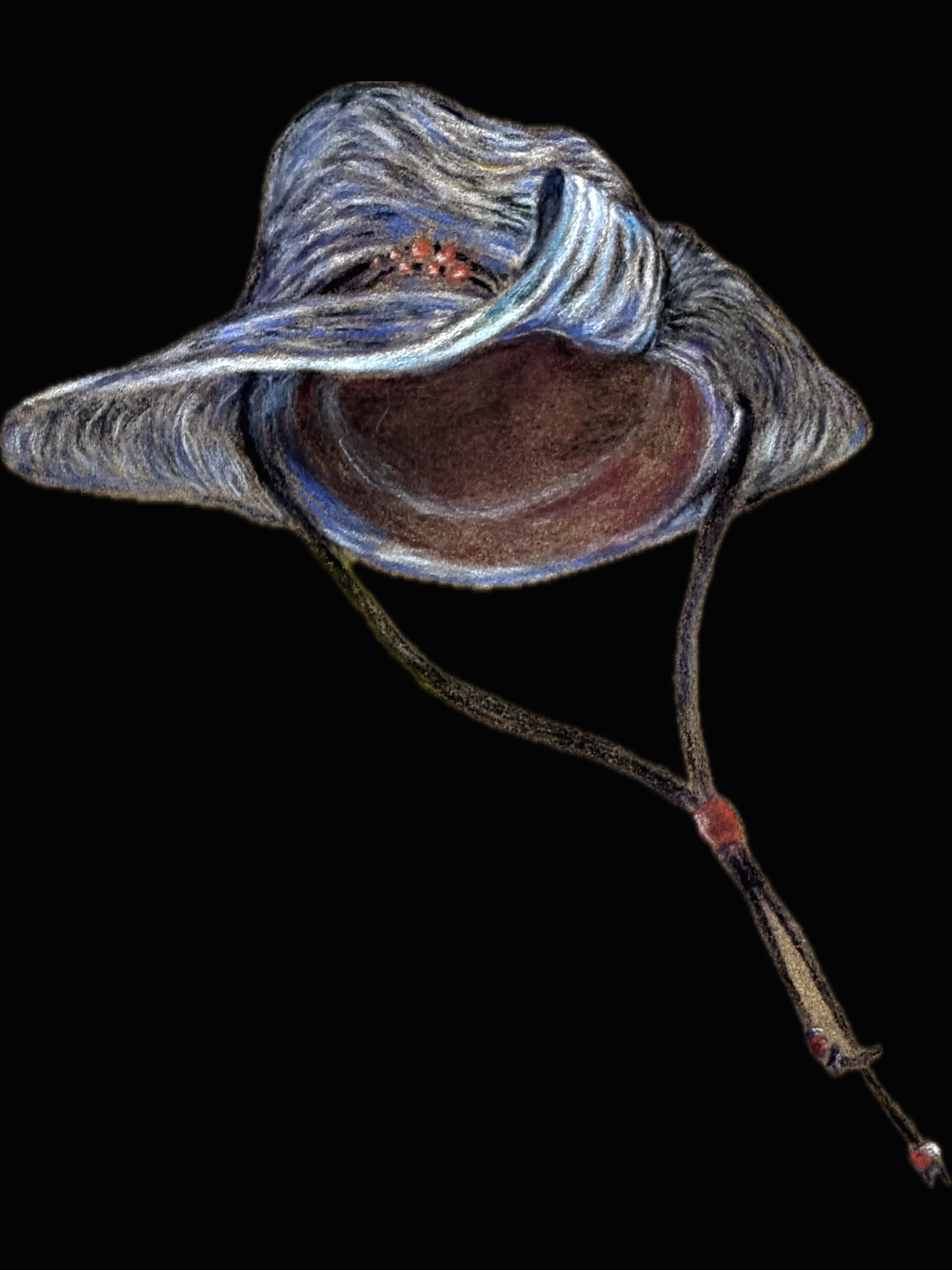 CAROL ROLLICK ~ My Favorite, Pastel Carte and pastel pencils -  "Birthday week at my house and scrunched for time. I will do a little doctoring up when the week is over. This was fun." - Ponte Vedra Beach, FL