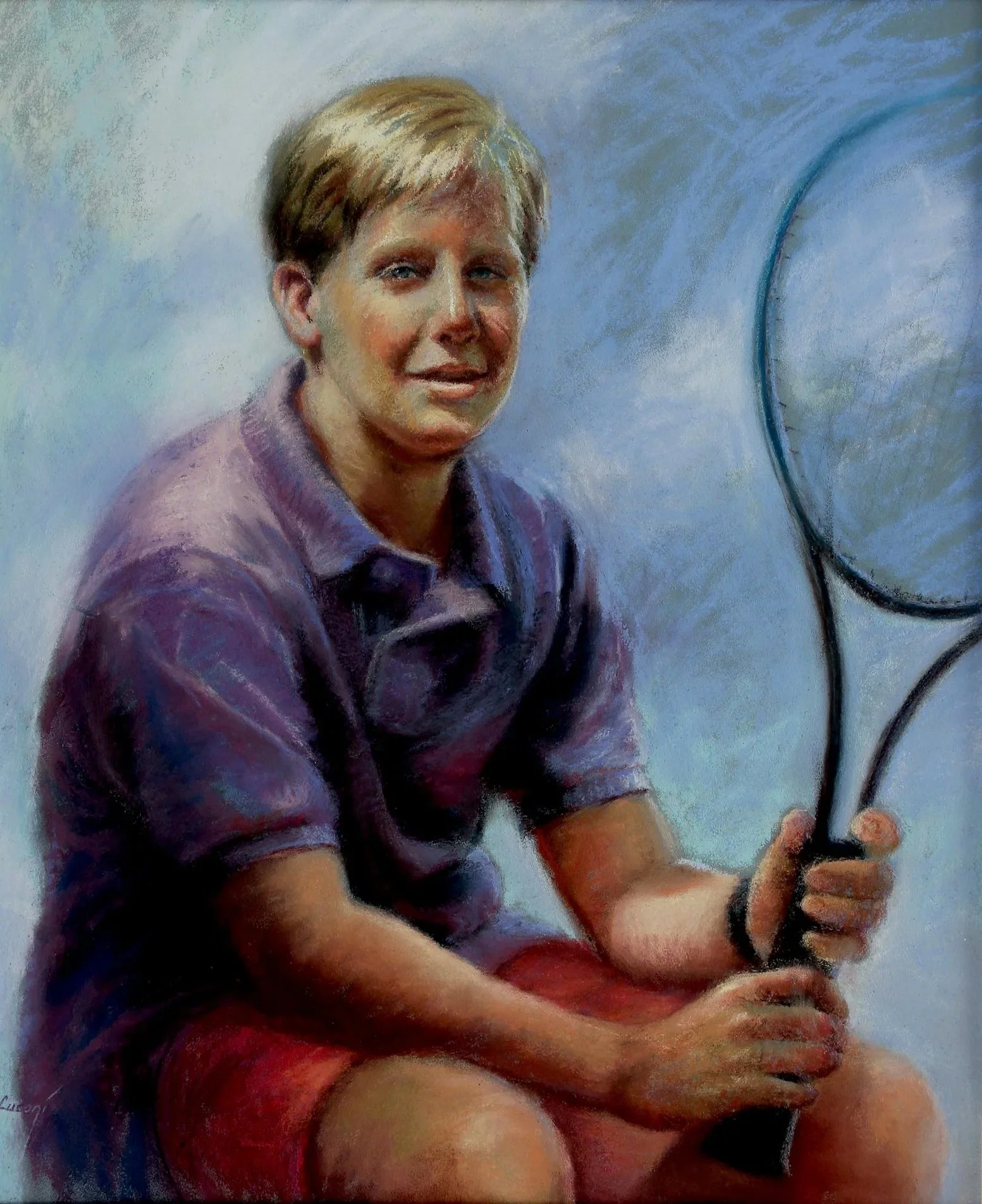 GreatFacesTennisTeenPastel24x18.jpg