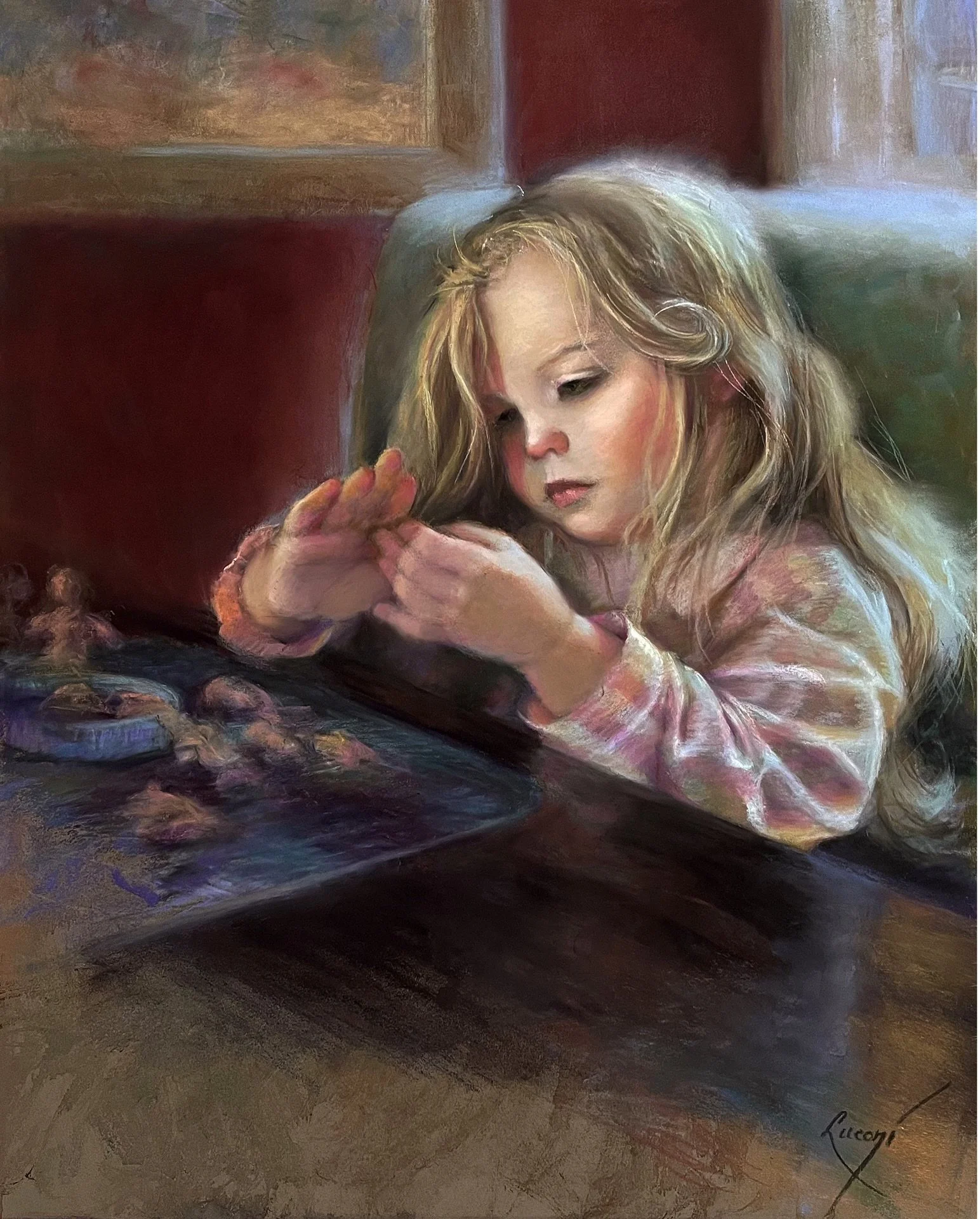 1/10/2026: GREAT FACES: LIFE IN YOUR PASTELS w/Luana Luconi Winner ~ Register and Pay