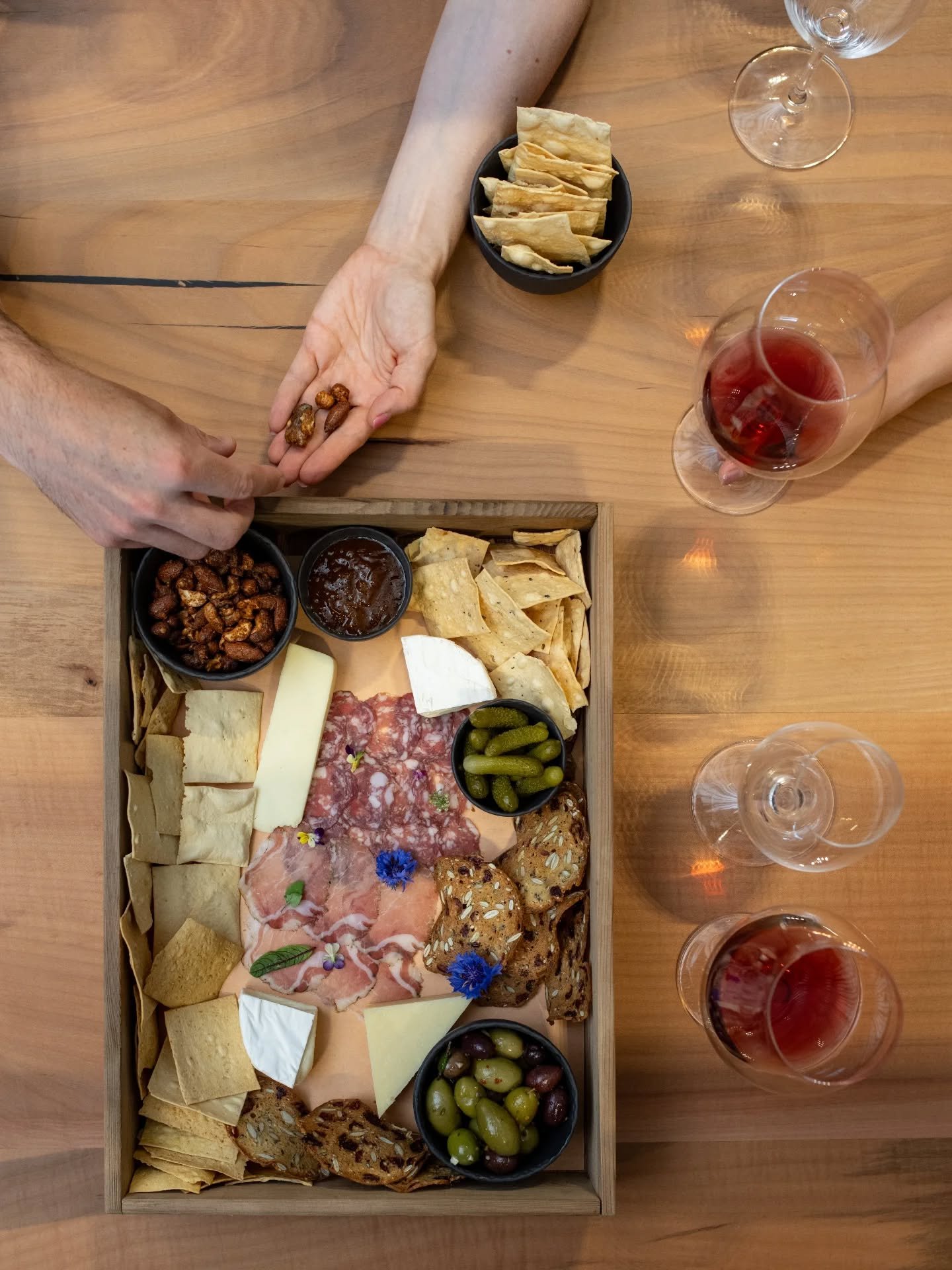 [We&rsquo;ve got Snacks]

Our snack menu is available to you at any point during your Tasting here at Unsworth. Our state of the art Tasting Room is the gateway to remarkable experiences on our estate vineyard. From casual sipping and snacking to est