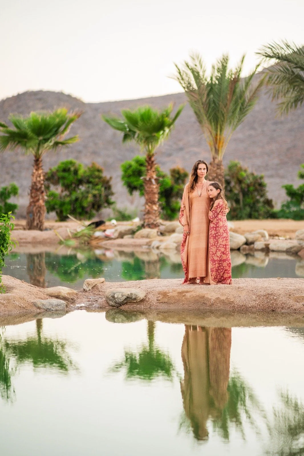 Mother and Daughter Hariṇī Kaftans