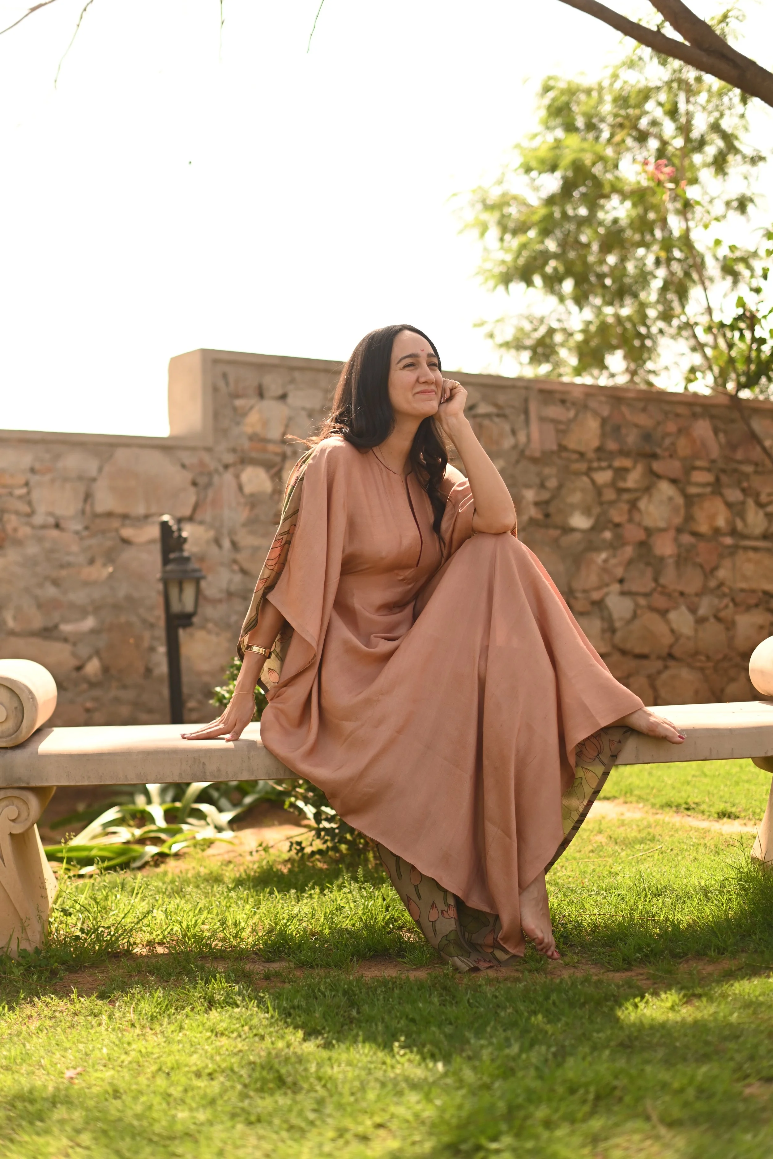Lotus Hariṇī Kaftan