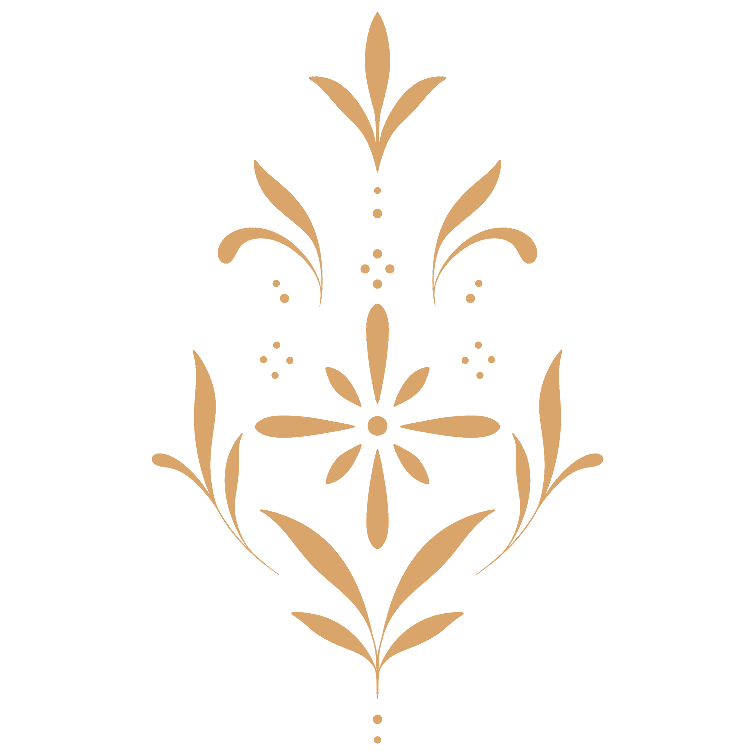 Decorative botanical emblem used as a brand motif for Birdsong