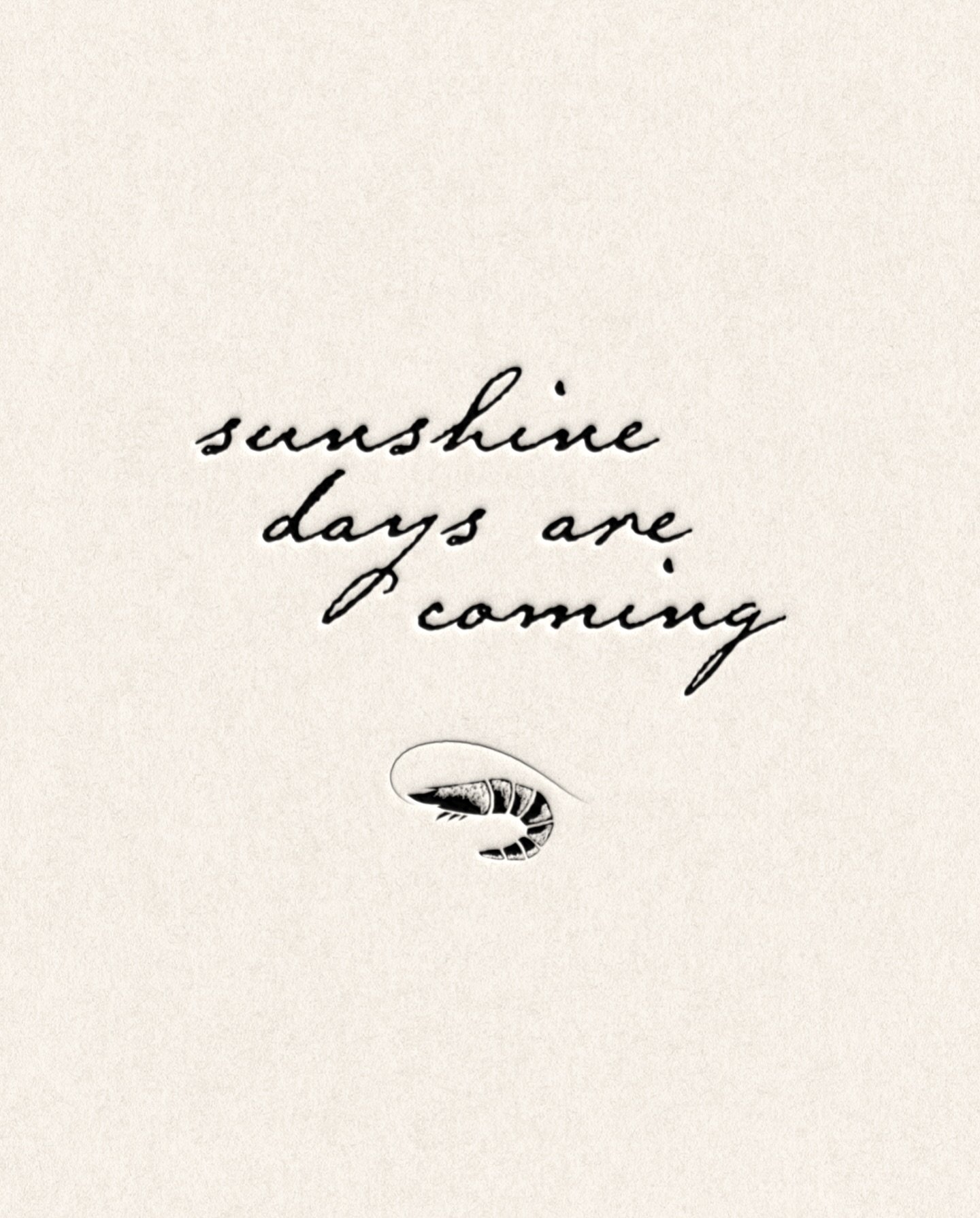 Hang in there kids. The days of blue skies and juicy alfresco prawns are on the horizon 🦐

#customillustration #illustration #prawns #cute