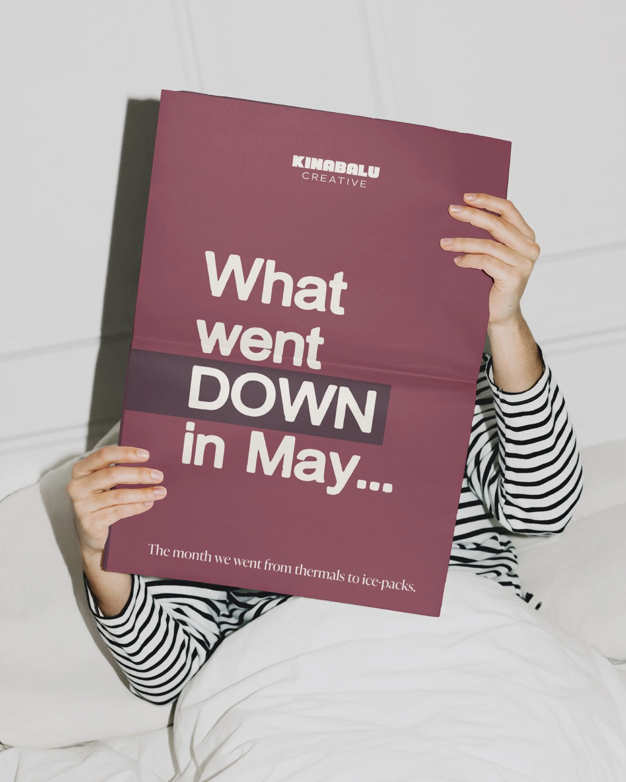 Oh May. What a month! We started out with nights shivering under thermals and wool blankets and ended up trying to get through days of 35 degrees without a breath of fresh air.

One inspiring client identity launched, two capital cities visited, thre