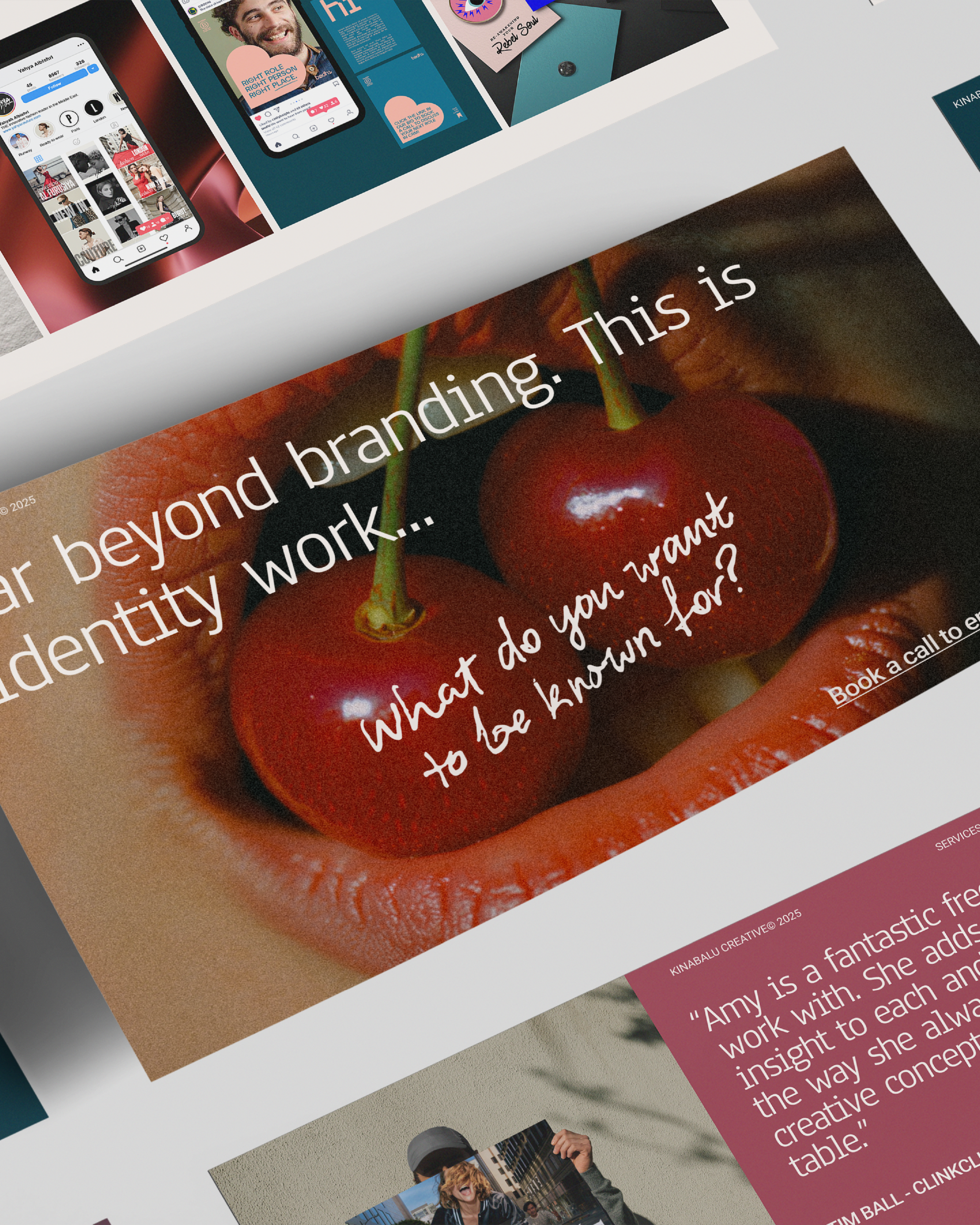 An image of a page from a brand services guide