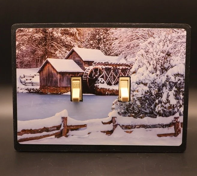 J Scott Graham - Mabry Mill Winter