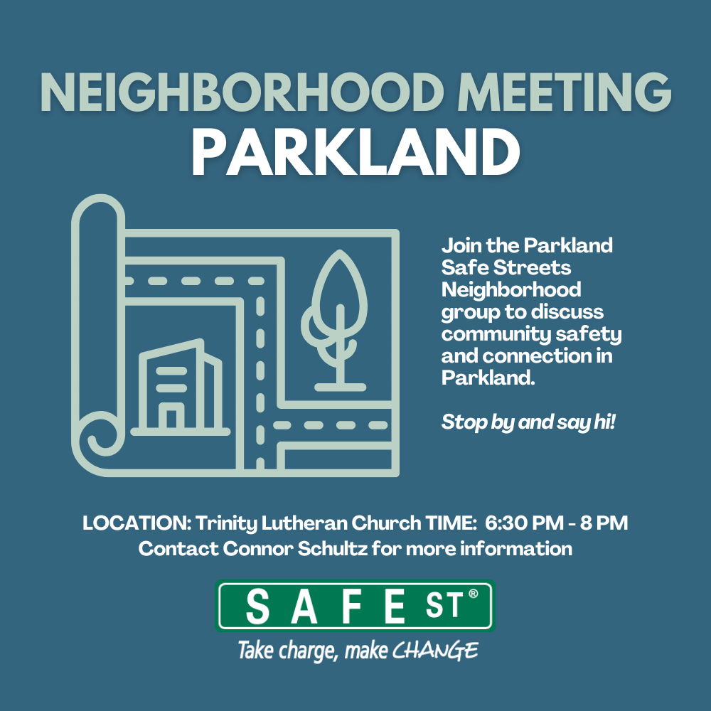 Neighborhood Meeting--Parkland