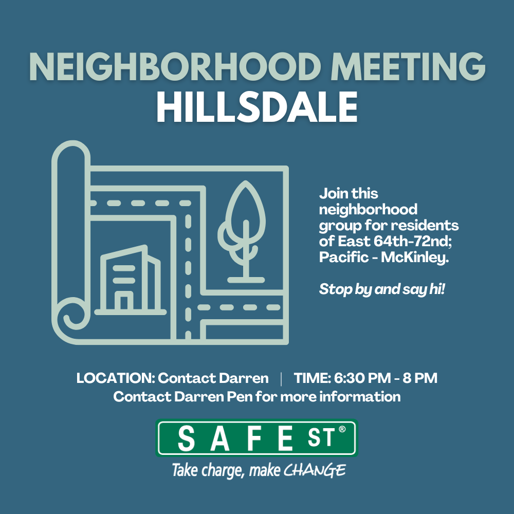 Neighborhood Meeting--Hillsdale 