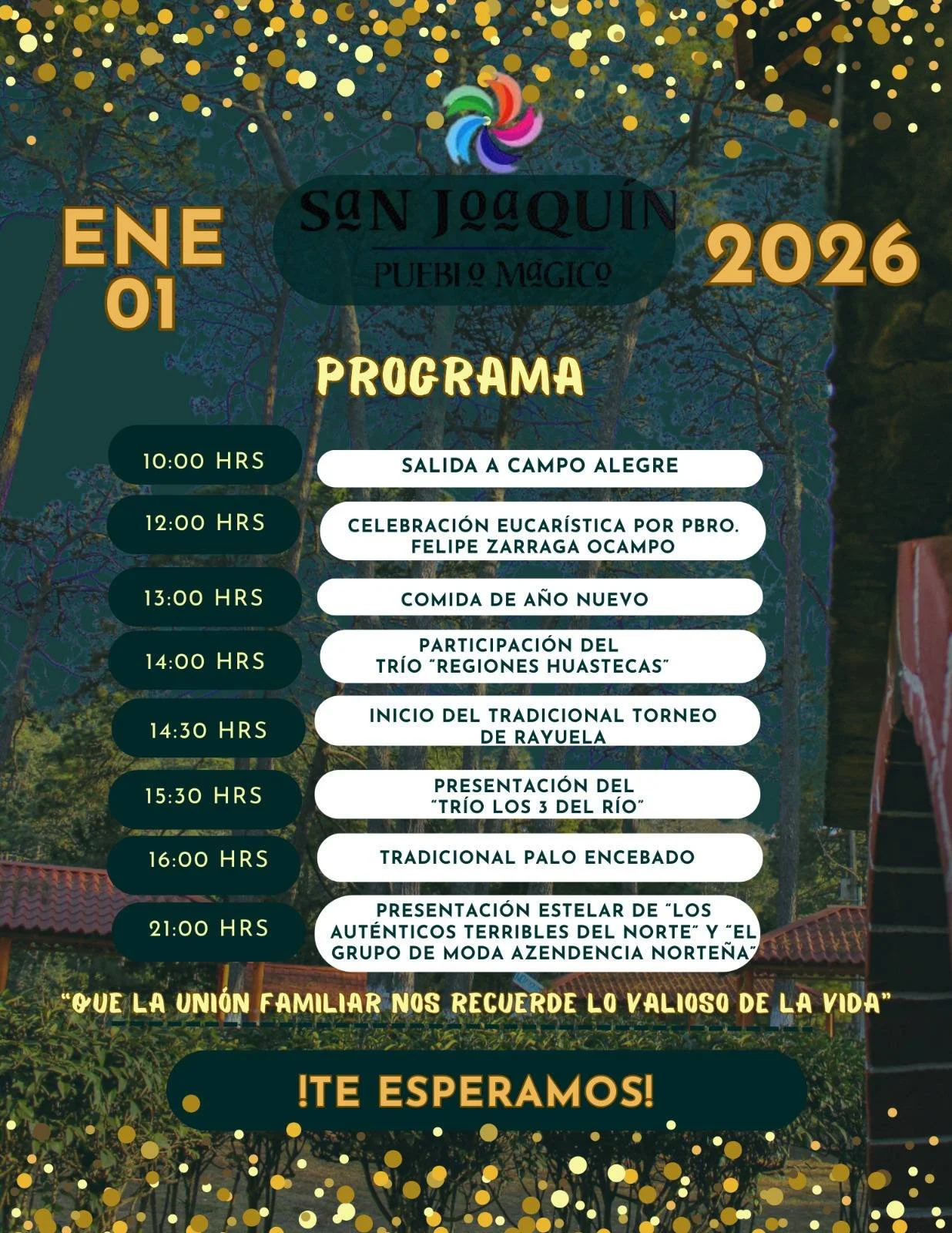 PICNIC DE AÑO NUEVO