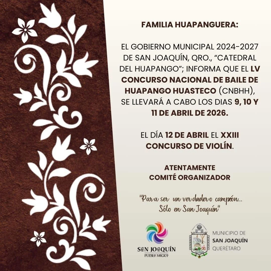 CONCURSO NACIONAL DE BAILE DE HUAPANGO HUASTECO
