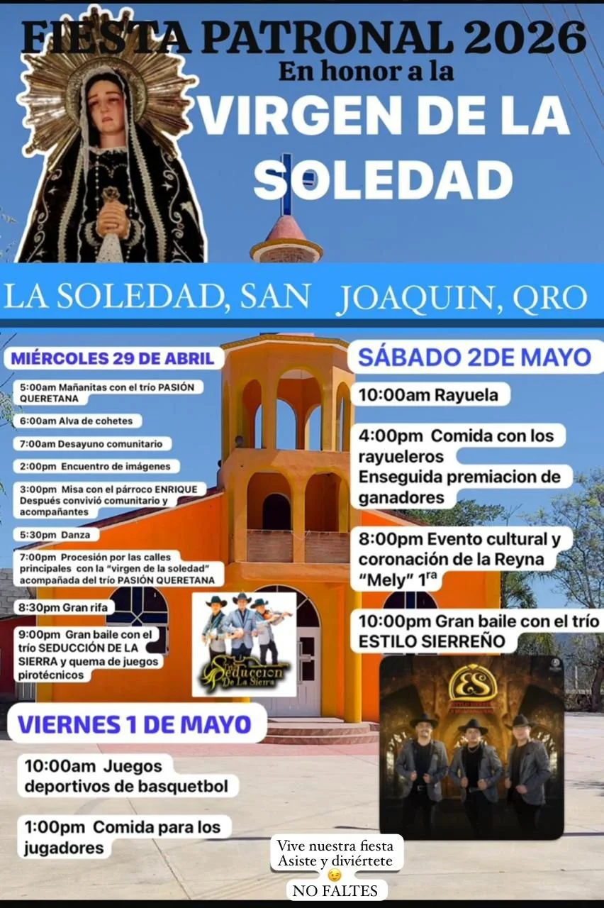 FIESTA PATRONAL LA SOLEDAD