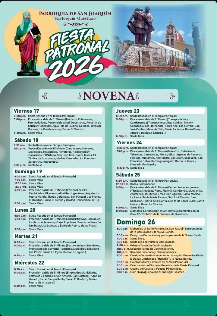 FIESTA PATRONAL 2026