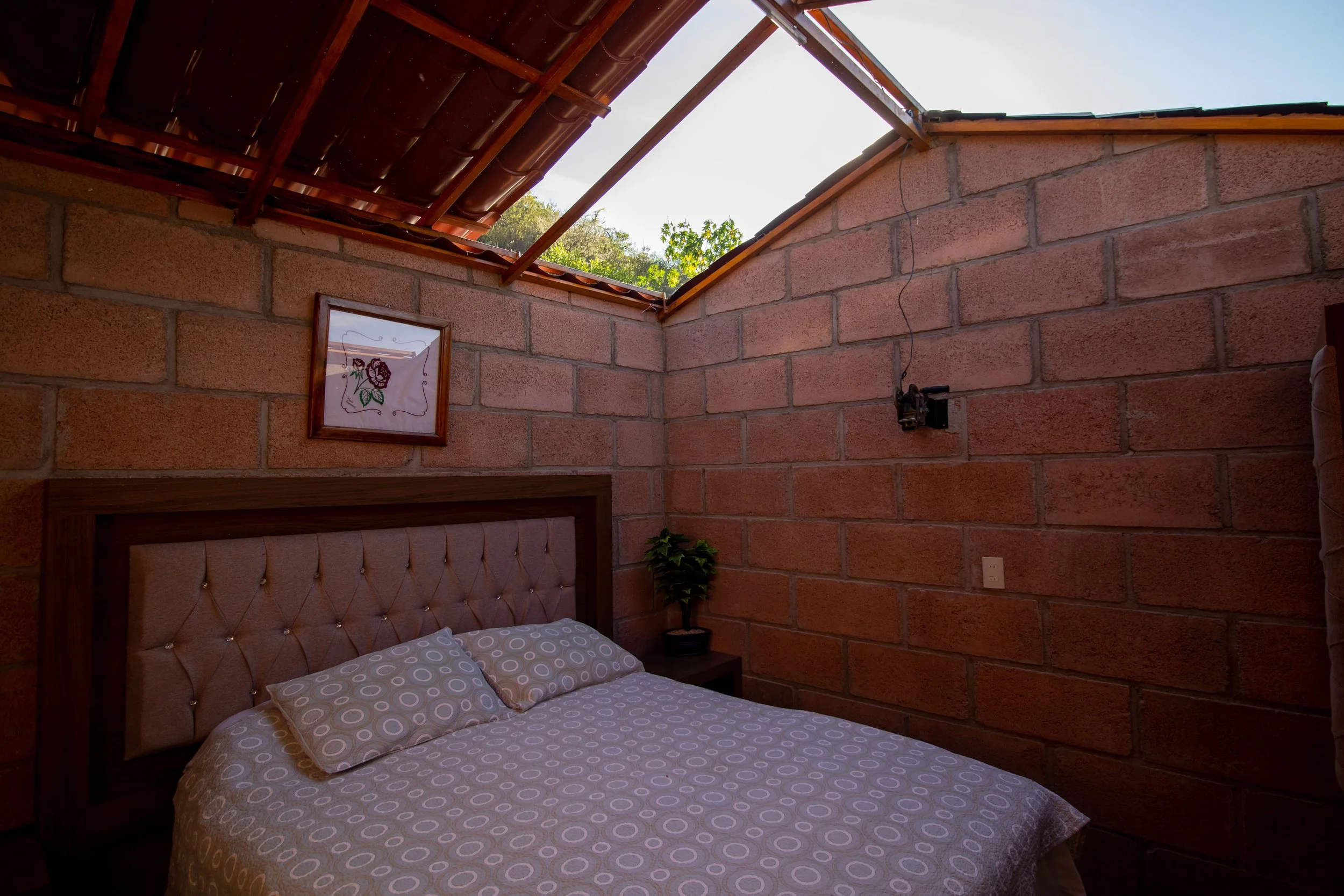 Habitación 1 con techo deslizado