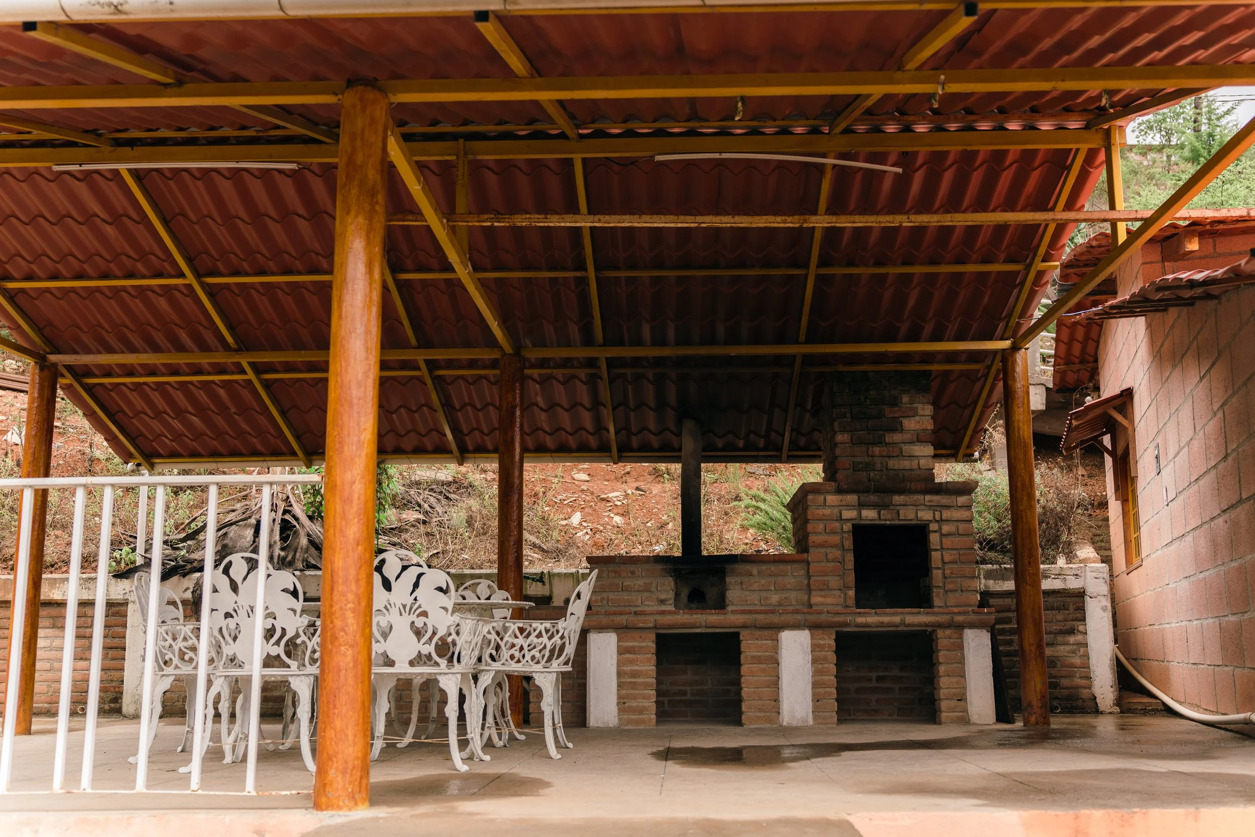 Asador y cocina ecológica