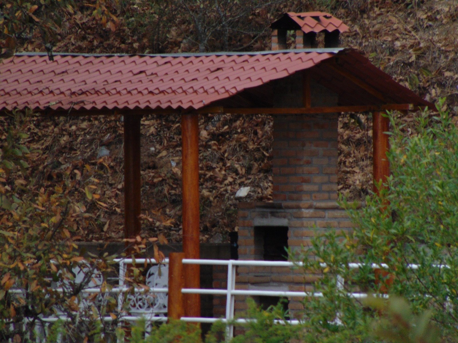 Asador y palapa