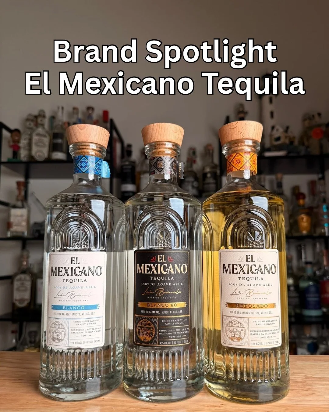 Let&rsquo;s take a look at this lineup of @elmexicanotequila featuring their newly designed bottles! El Mexicano is one of those brands that, if you know you and more people need to know about it! Paid partnership with El Mexicano Tequila #ad #new #2