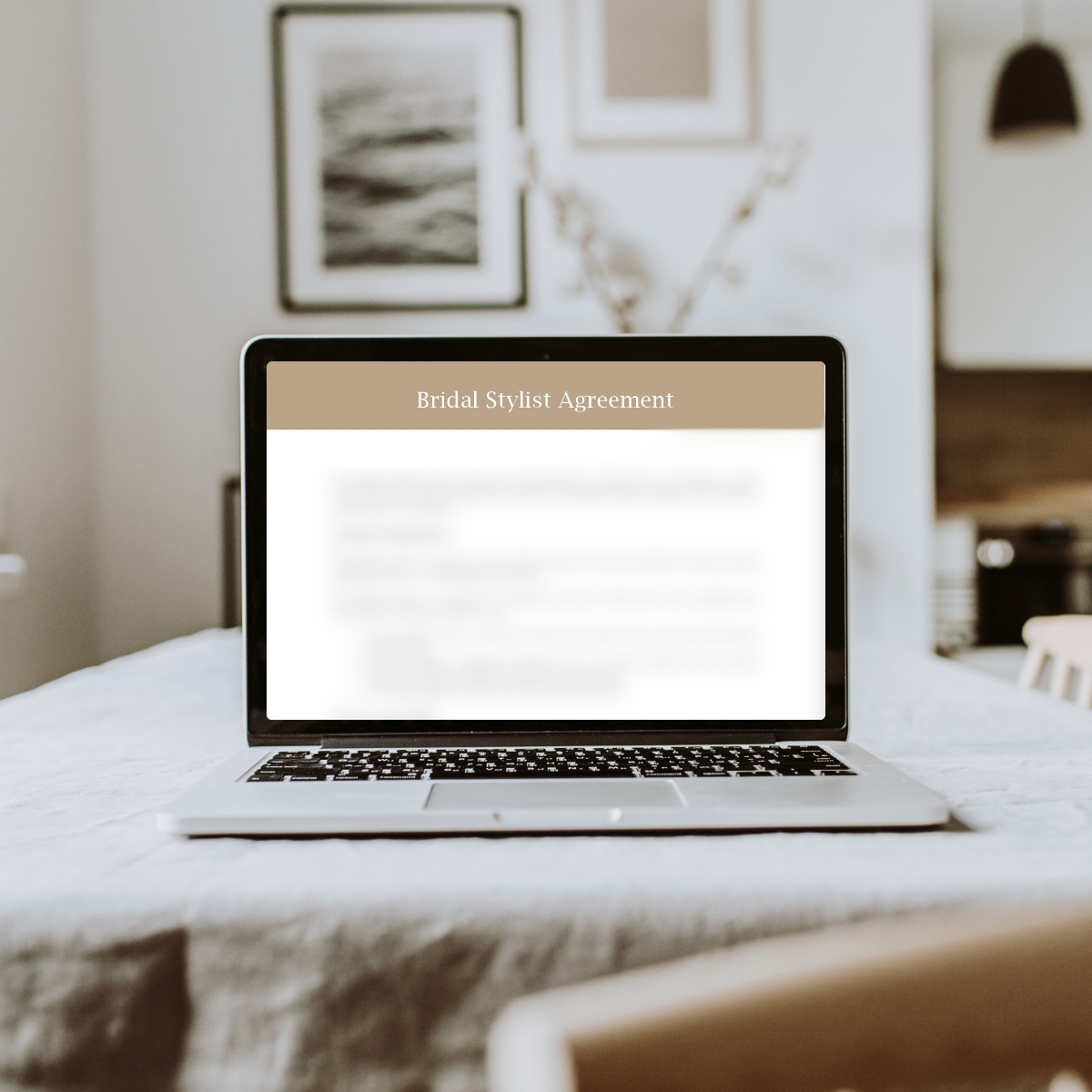 Bridal Stylist Agreement Template