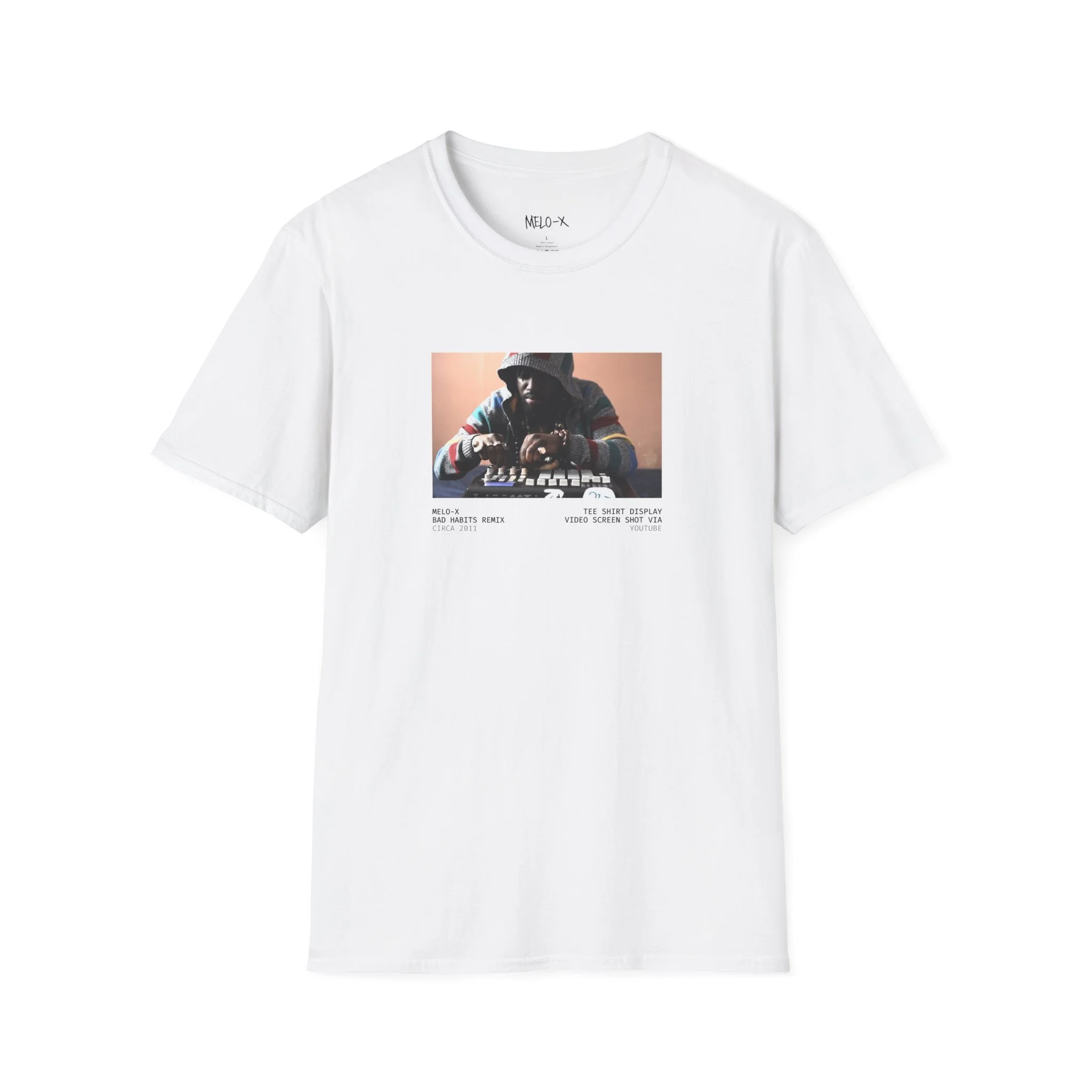 MELO-X 'Bad Habits REMIX' Graphic T-Shirt