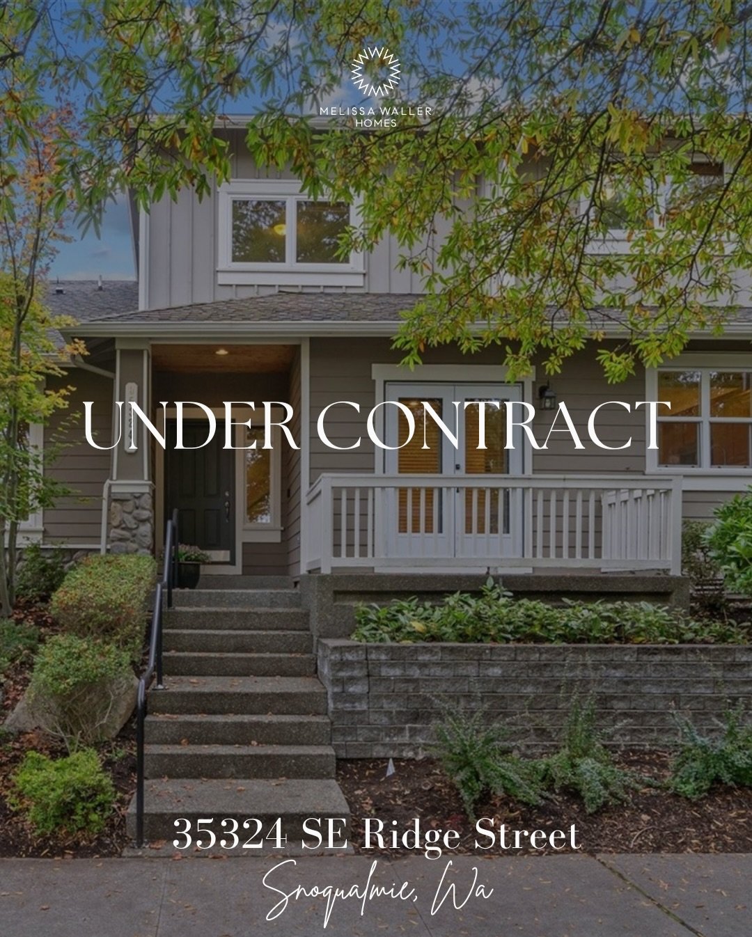 Cheers to my buyers for going under contract on this perfect Snoqualmie Ridge home! 🎉 Jon and Monika have now bought and sold 3 homes with me. 

This amazing couple wanted to be closer to their grandkids, plus find a home in a walkable and friendly 