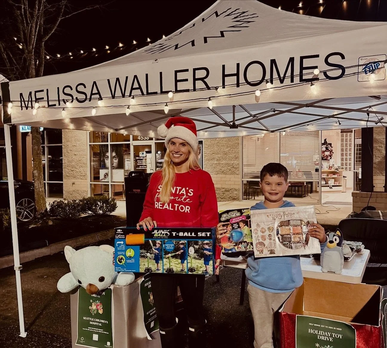 Giving back is one of my favorite holiday traditions. 🩵
Our 6th annual holiday lights contest and toy drive is right around the corner! Even if you&rsquo;re not in our participating neighborhood (Klahanie), everyone is welcome to join us on December